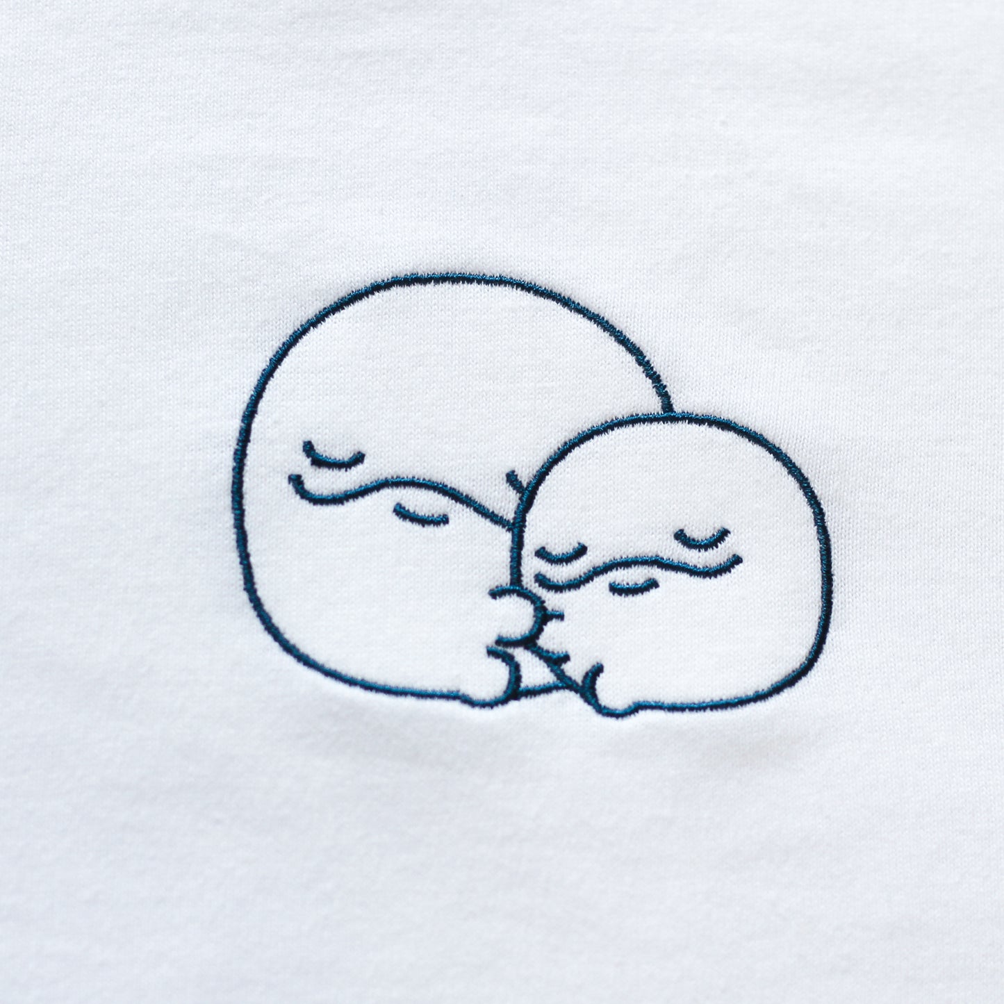 [親子海豚] 大廓形刺繡T恤 [7 月中旬出貨]