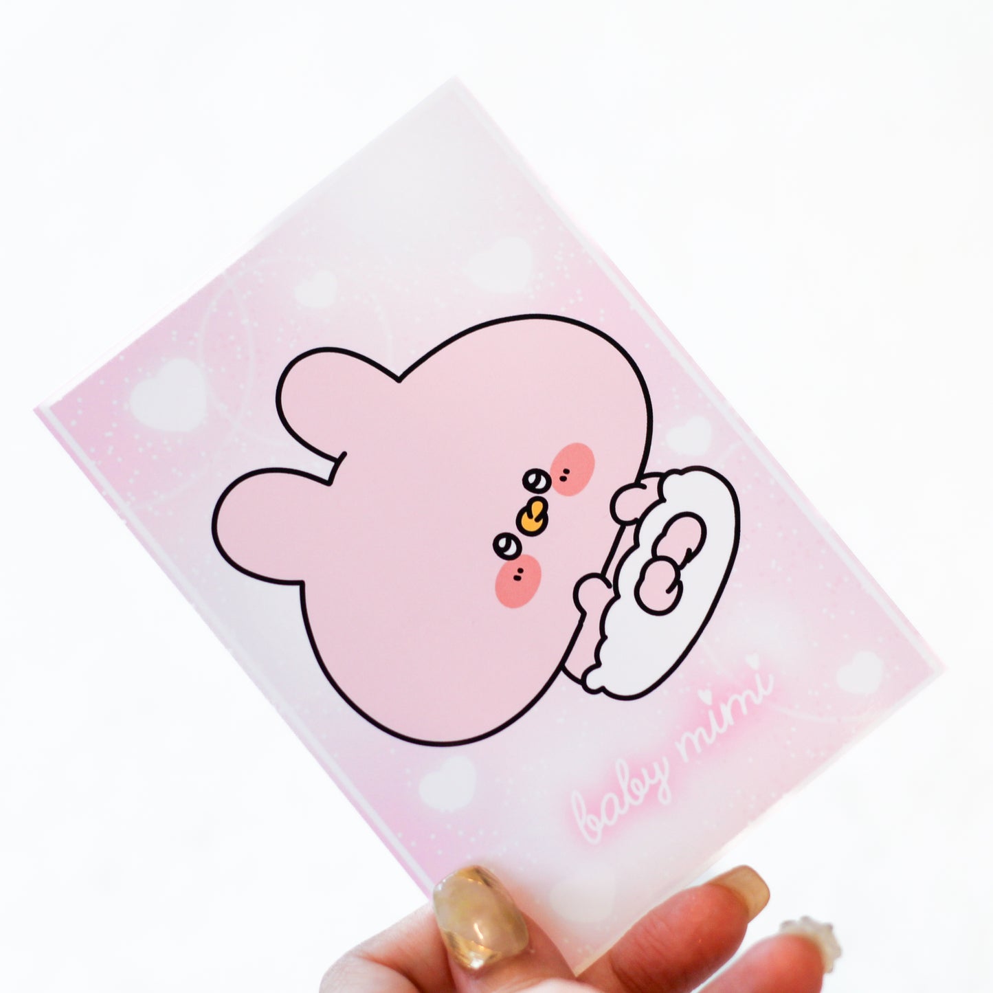 [ASAMIMICHAN] Babymimi T-Shirt (with bromide) [Shipping in mid-July]