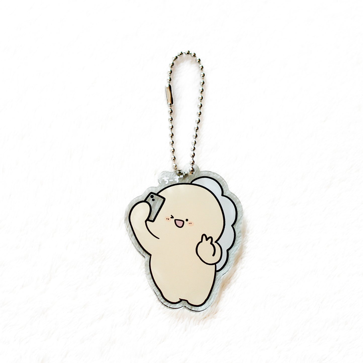 [KOMARIZAURUSU] 說茄子✌️壓克力鑰匙圈[7月中旬出貨]