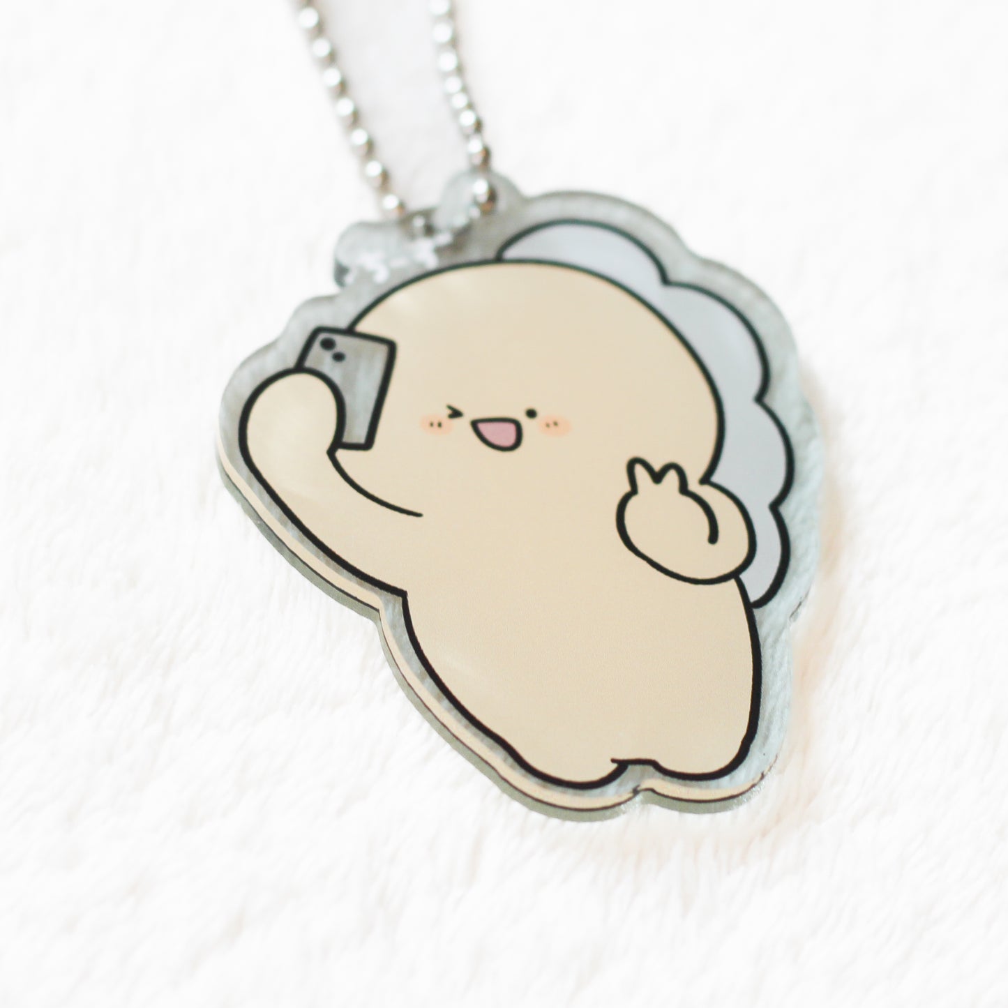 [KOMARIZAURUSU] 說茄子✌️壓克力鑰匙圈[7月中旬出貨]