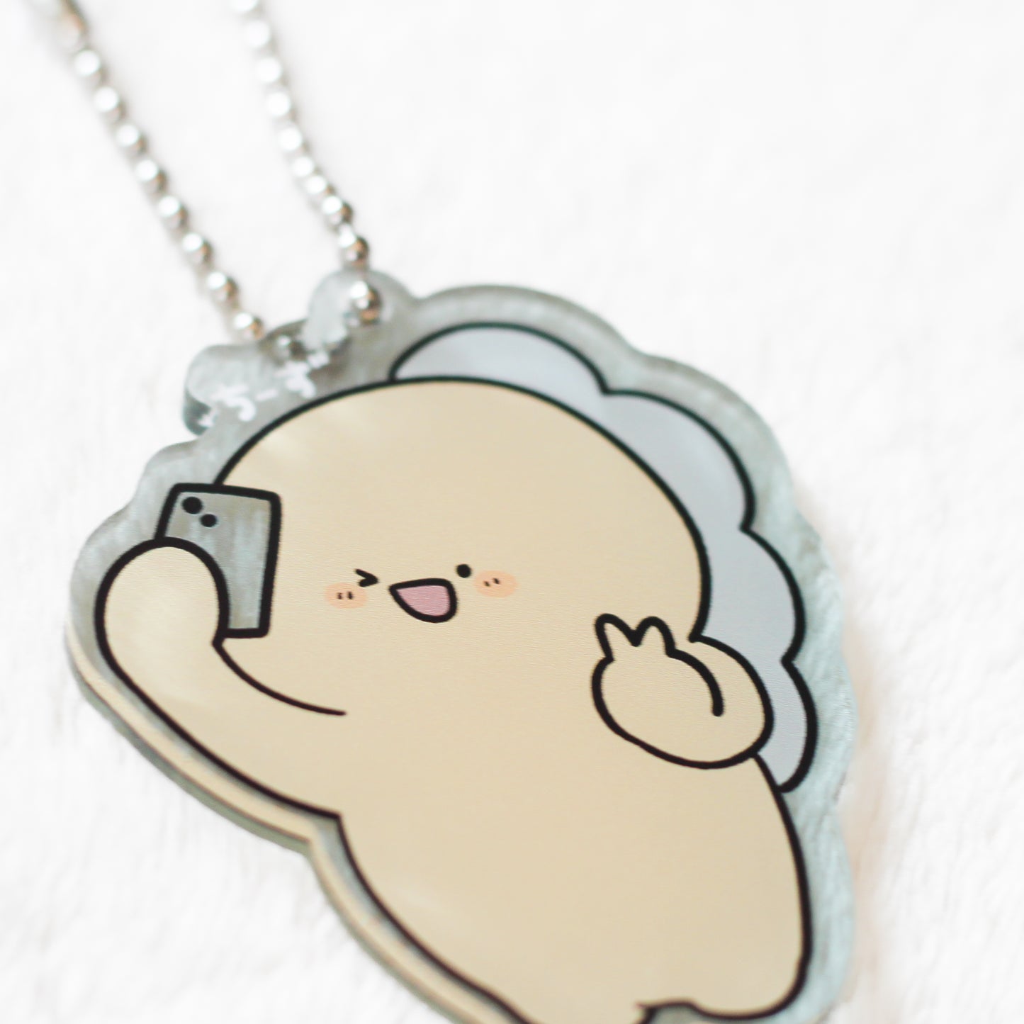 [KOMARIZAURUSU] 說茄子✌️壓克力鑰匙圈[7月中旬出貨]