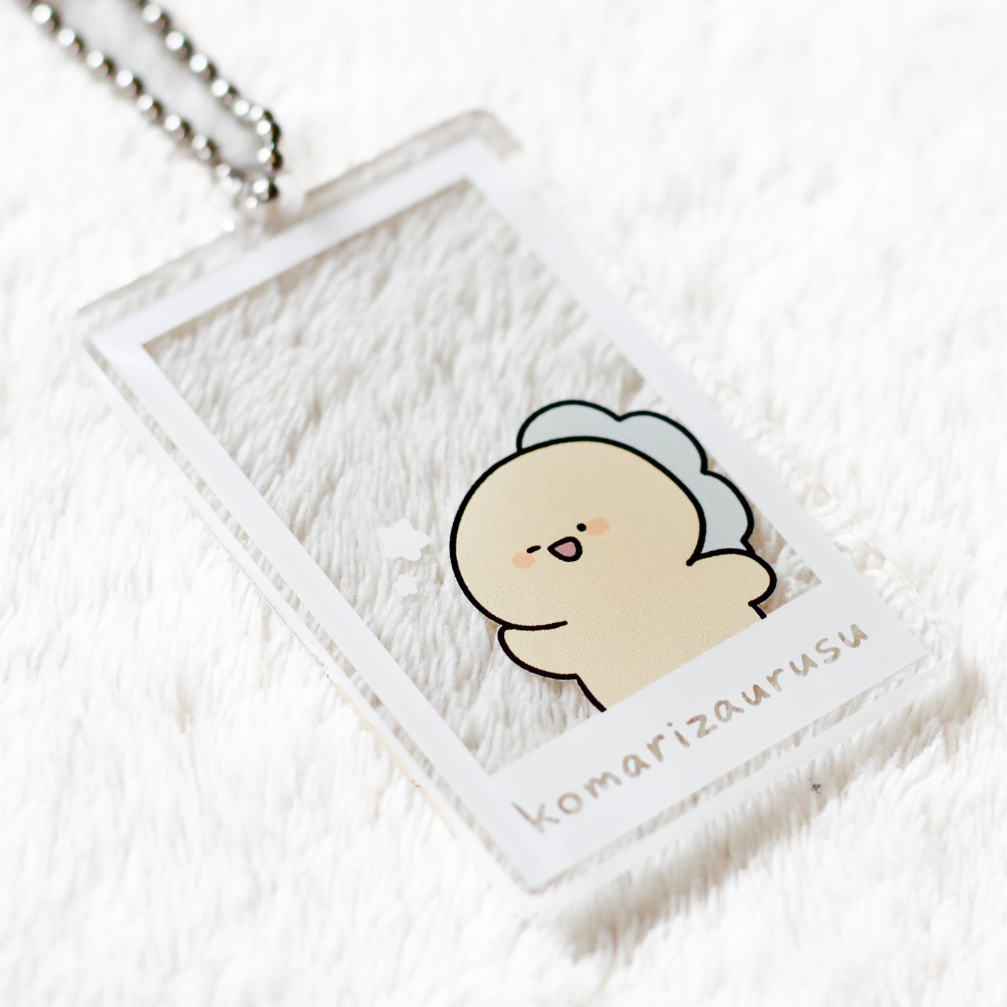 [KOMARIZAURUSU] 說茄子✌️壓克力鑰匙圈[7月中旬出貨]