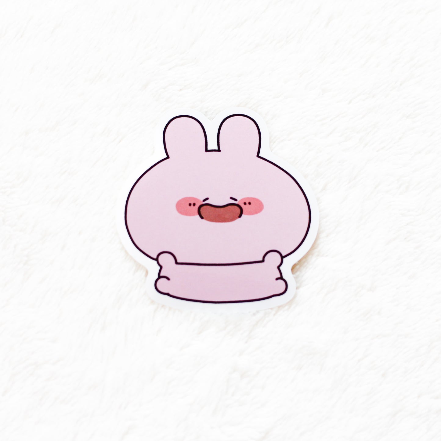 [ASAMIMICHAN] Sticker (Butt・Smiling) [Shipping in mid-July]