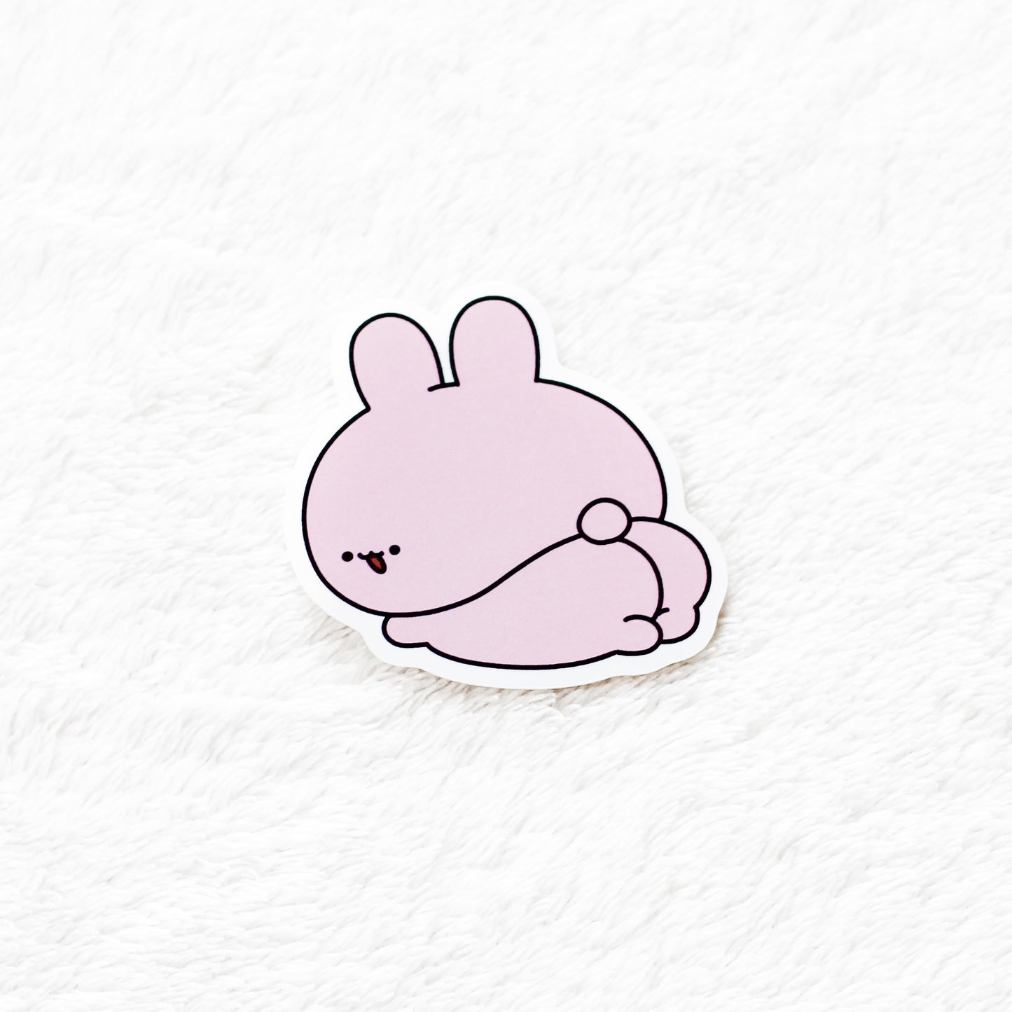 [ASAMIMICHAN] Sticker (Butt・Smiling) [Shipping in mid-July]