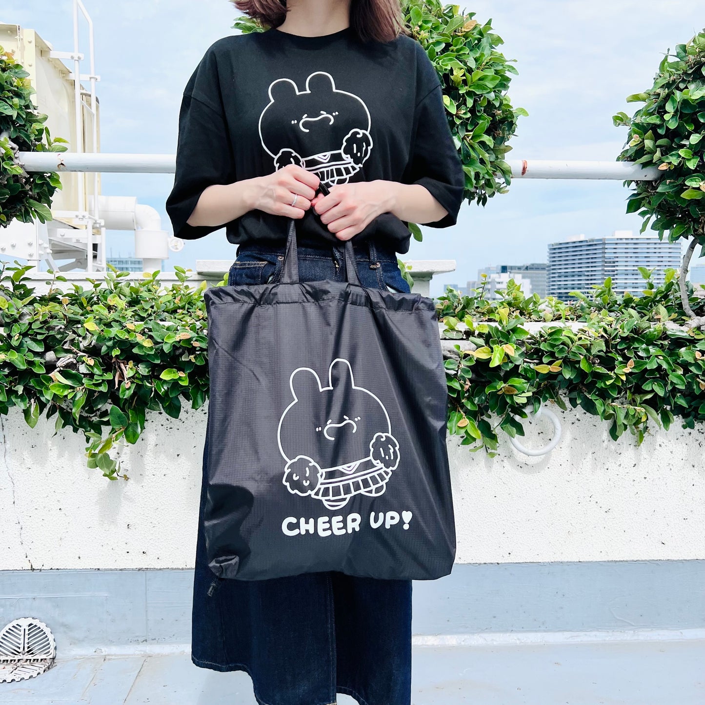 [Asamimi-chan] I'm rooting for you Ripstop Knapsack (CHEER UP! Series) [Shipped in late September]