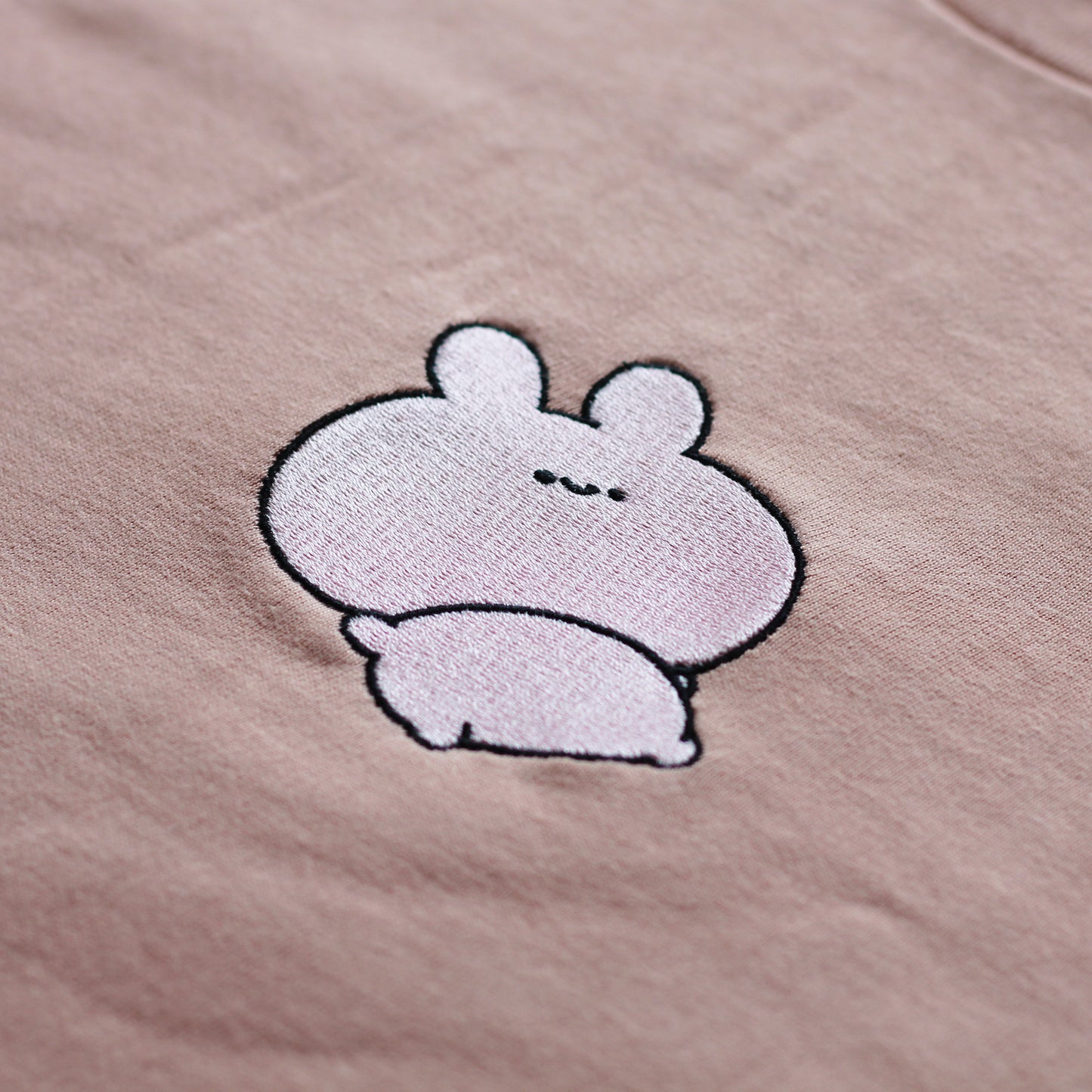 【あさみみちゃん】だらっとビッグシルエット刺繍Tシャツ(ASAMIMI BASIC 2024 JUNE)【8月中旬発送】