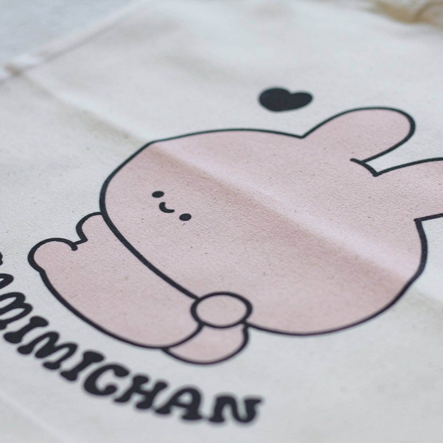 [Asamimi-chan] LOVE MYSELF♡ Tote bag avec oeillets (ASAMIMI BASIC 2024 JUILLET) [Expédié fin septembre]