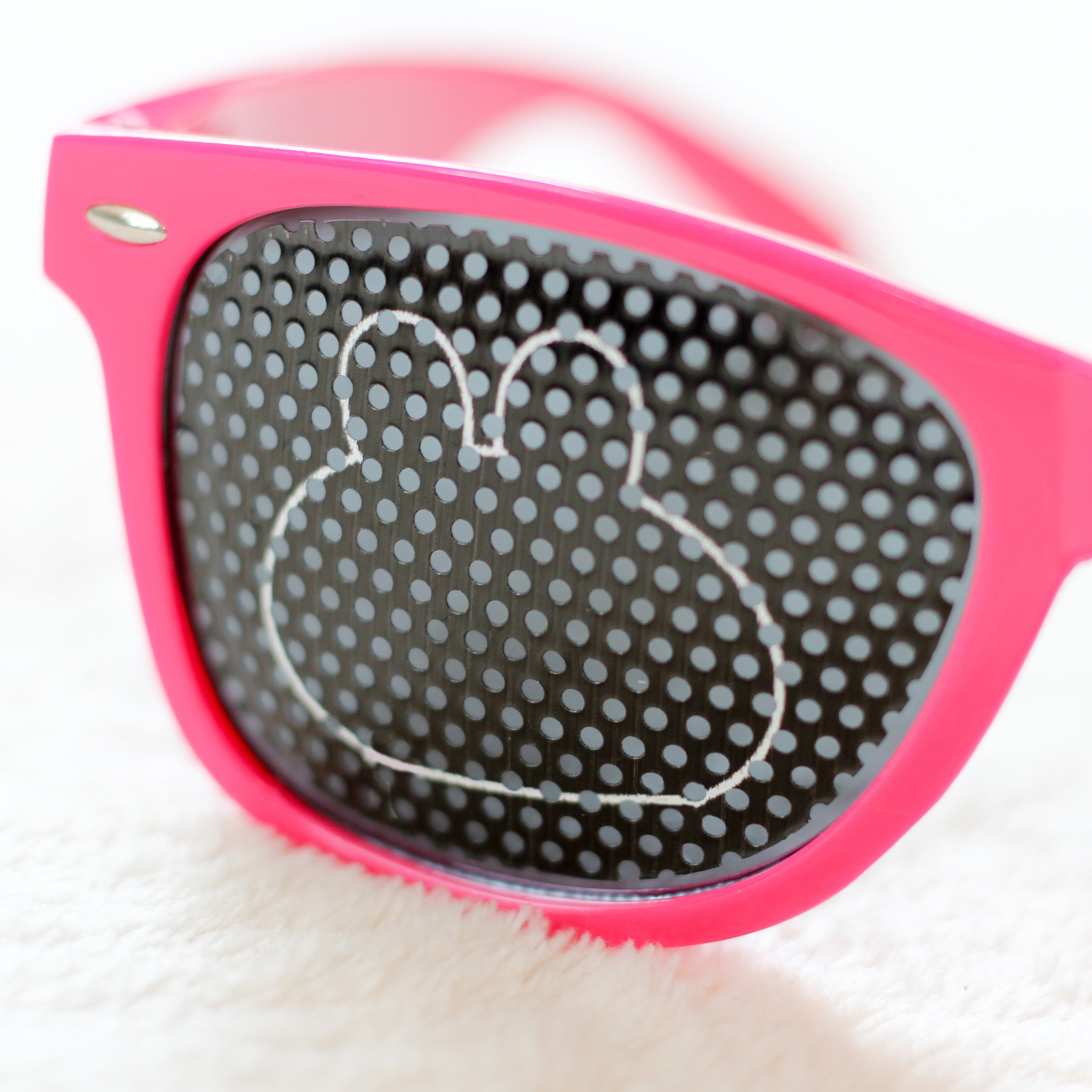 ASAMIMICHAN] Mesh Print Sunglasses – SimpleSideMascots（サイマス