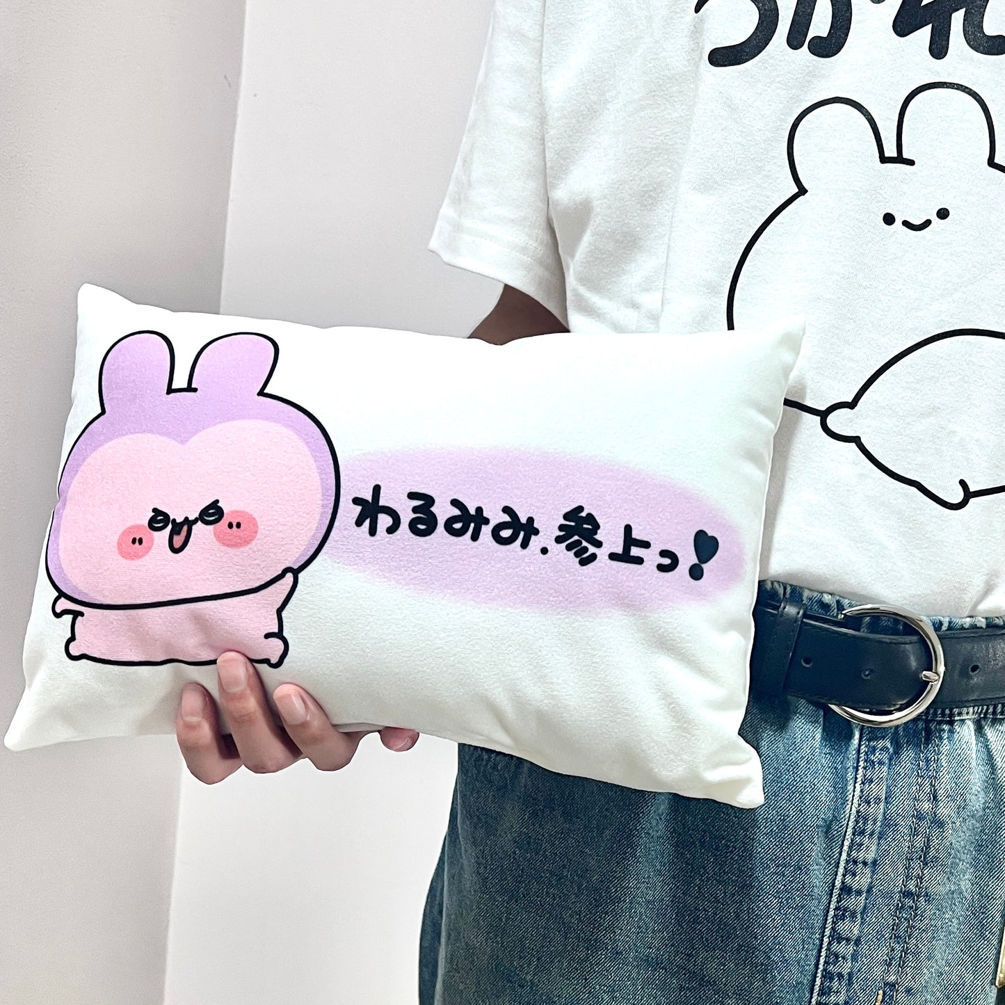 【あさみみちゃん】わるみみ＆ばぶみみミニ枕【8月下旬発送】