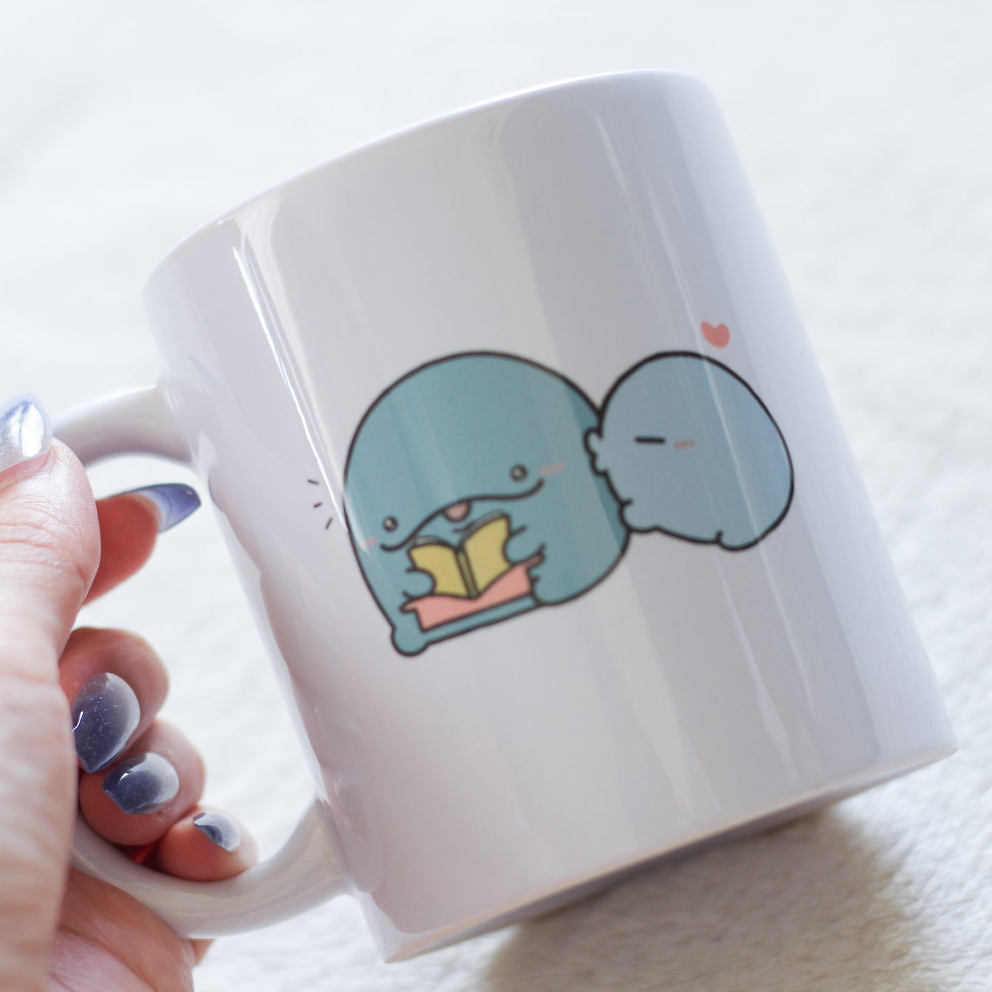 [Eltern- und Kinddelfin] Immer gute Freunde 💕 Tasse [Versand Ende September]