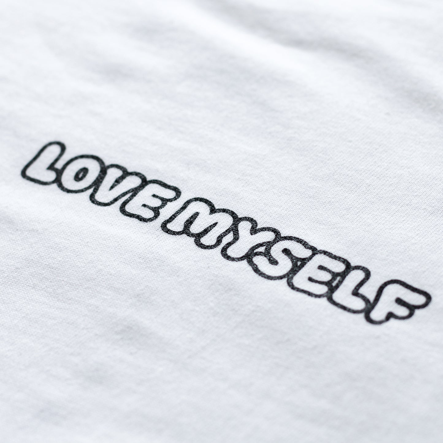 [Asamimi-chan] LOVE MYSELF♡ T-shirt imprimé (ASAMIMI BASIC 2024 JUILLET) [Expédié fin septembre]