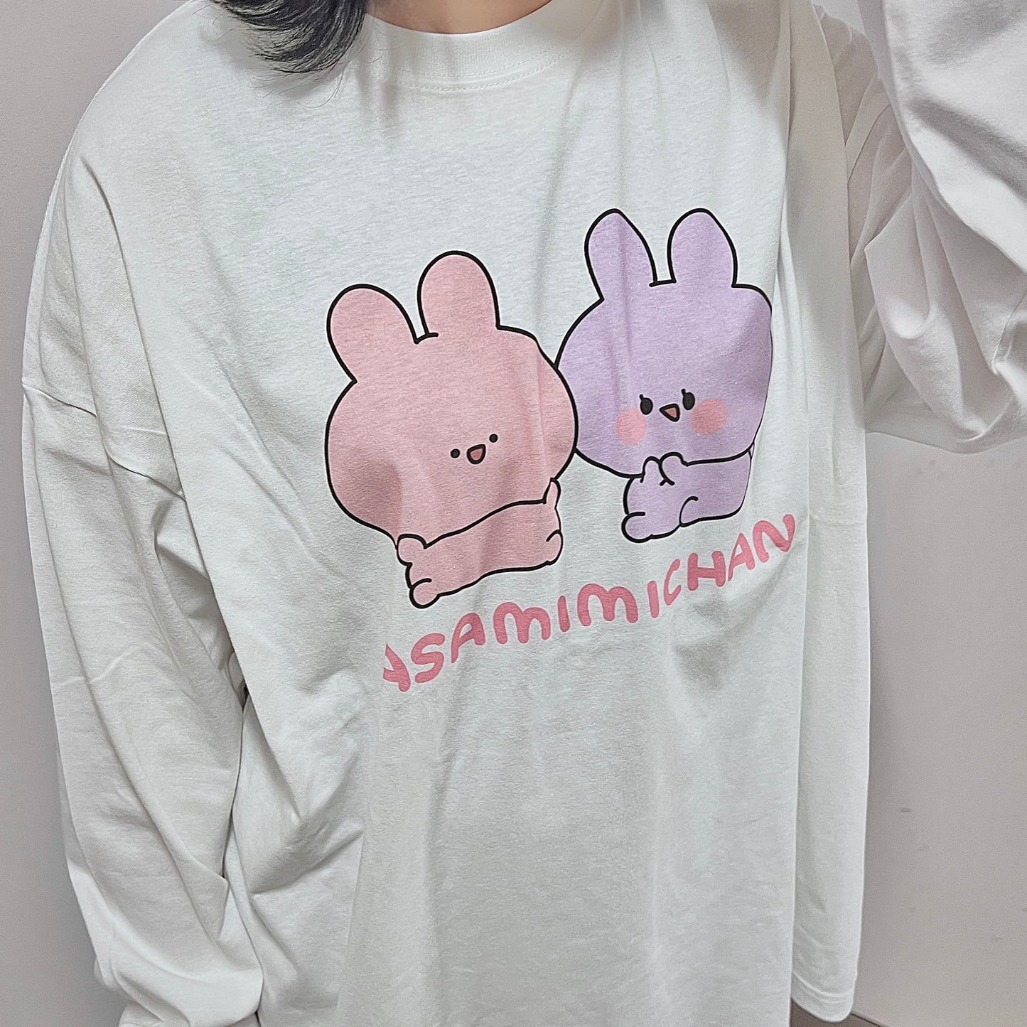 [ASAMIMICHAN] Oversized Langarm-T-Shirt [Versand Ende Oktober]