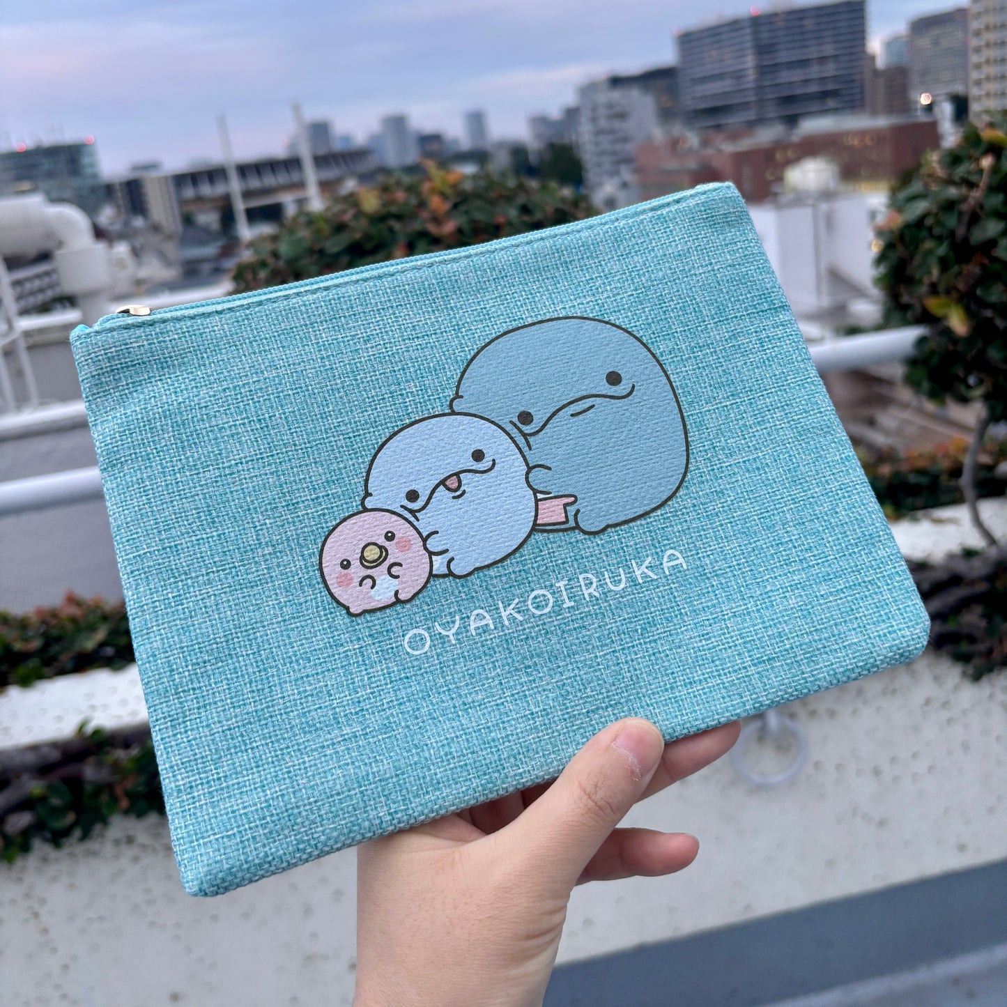 [OYAKOIRUKA] Flat Pouch [Expédition mi-décembre]