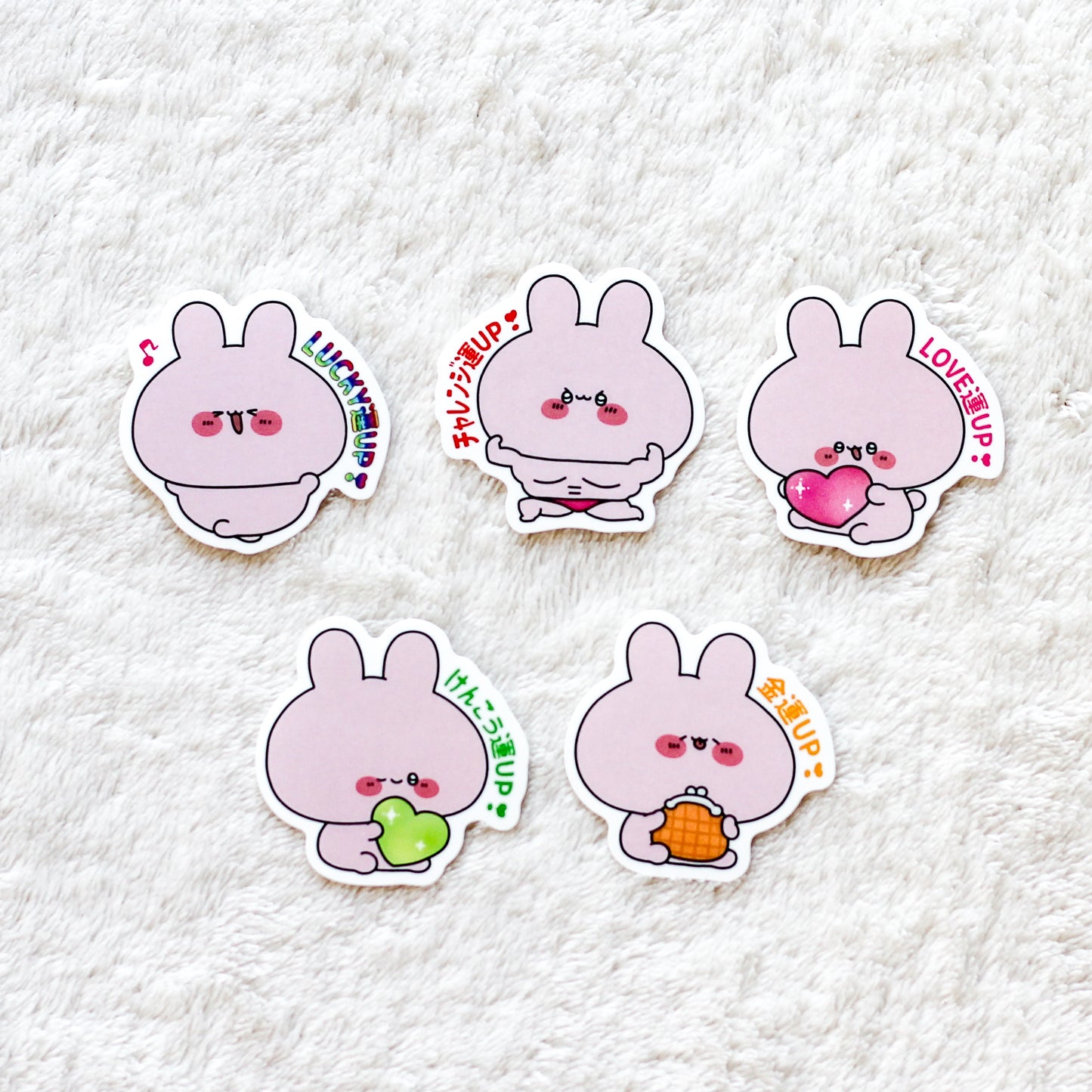 [ASAMIMI-CHAN] 2nd edition of fortune stickers [shipped in mid-October]