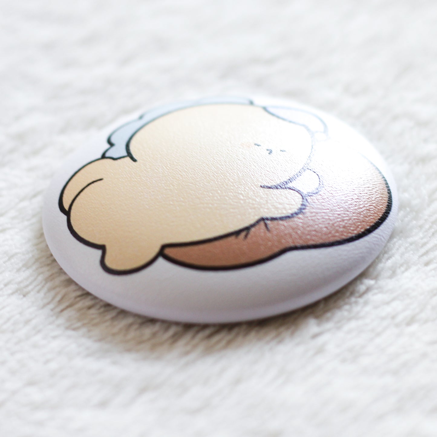 [KOMARIZAURUSU] Badge Puni Puni Butt Puni Can [Expédié à la mi-octobre]