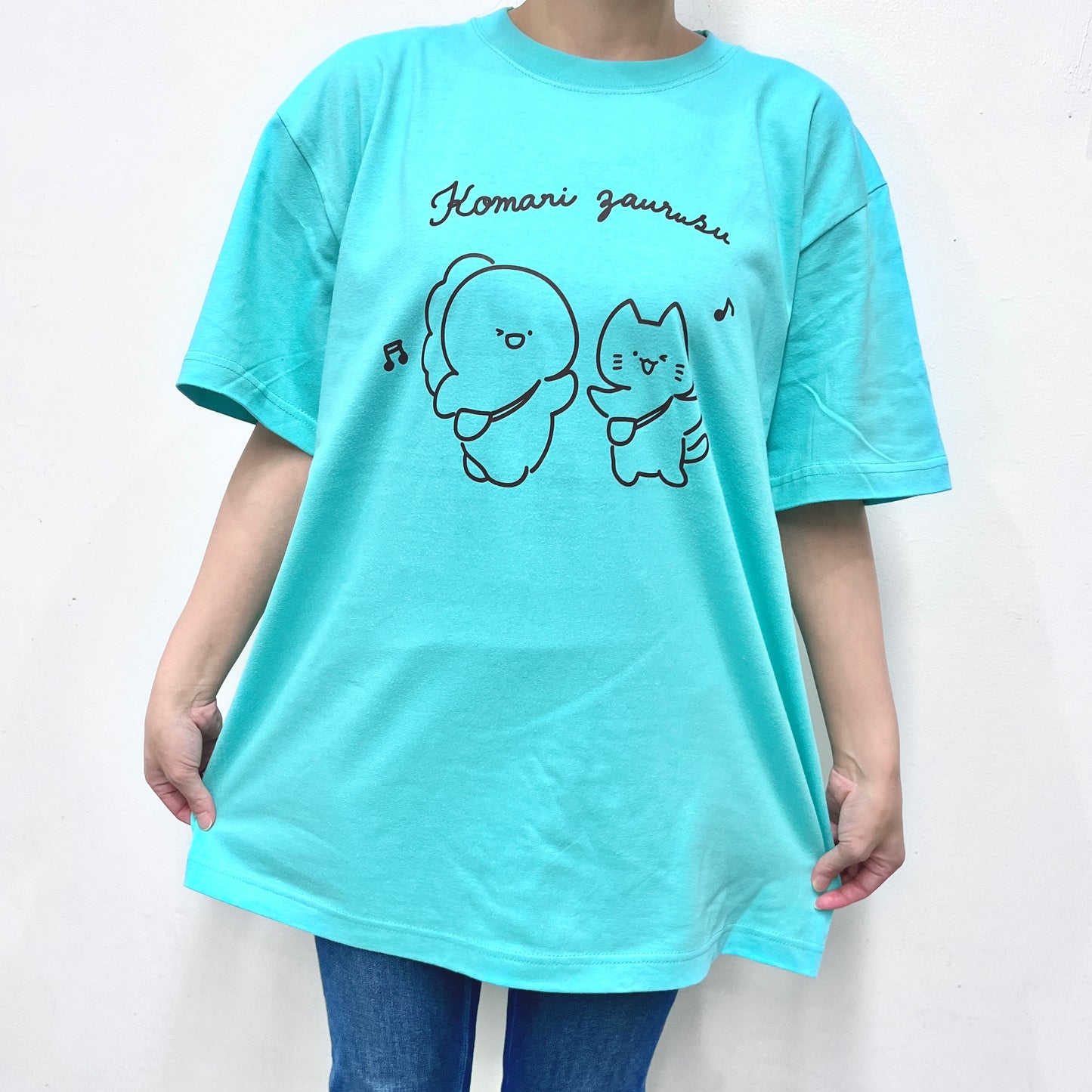 [KOMARIZAURUSU] 兩人外出T恤 [八月中旬出貨]