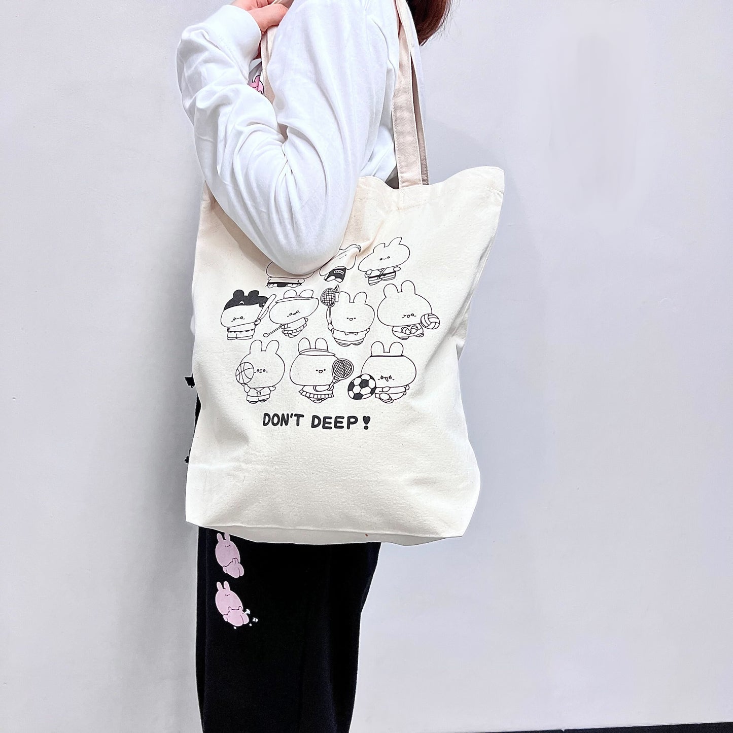 [ASAMIMI-CHAN] Raccolta delle attività del club ❣ Borsa tote [spedita a metà ottobre]