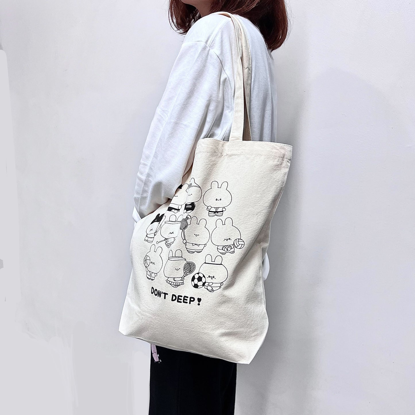 [ASAMIMI-CHAN] Raccolta delle attività del club ❣ Borsa tote [spedita a metà ottobre]