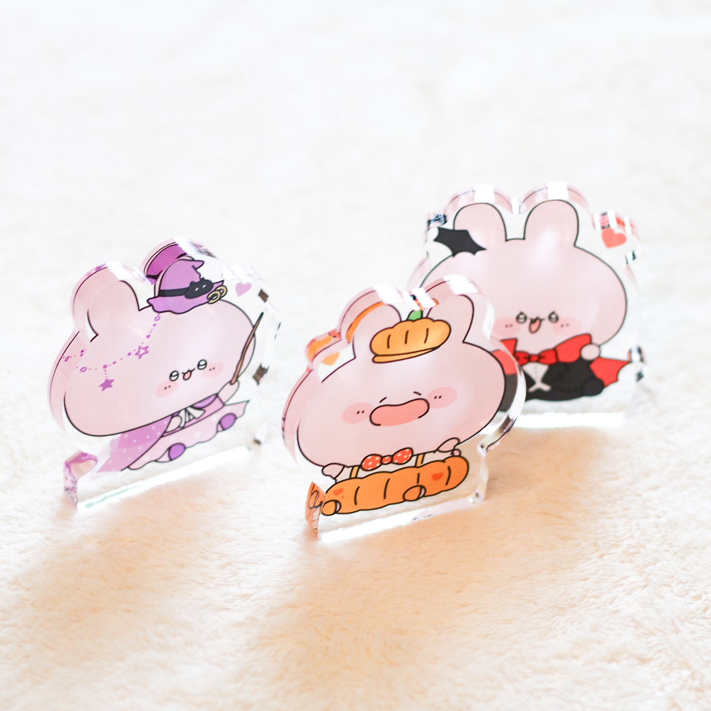 [ASAMIMI-CHAN] Halloween acrylic block [shipped in mid-October]