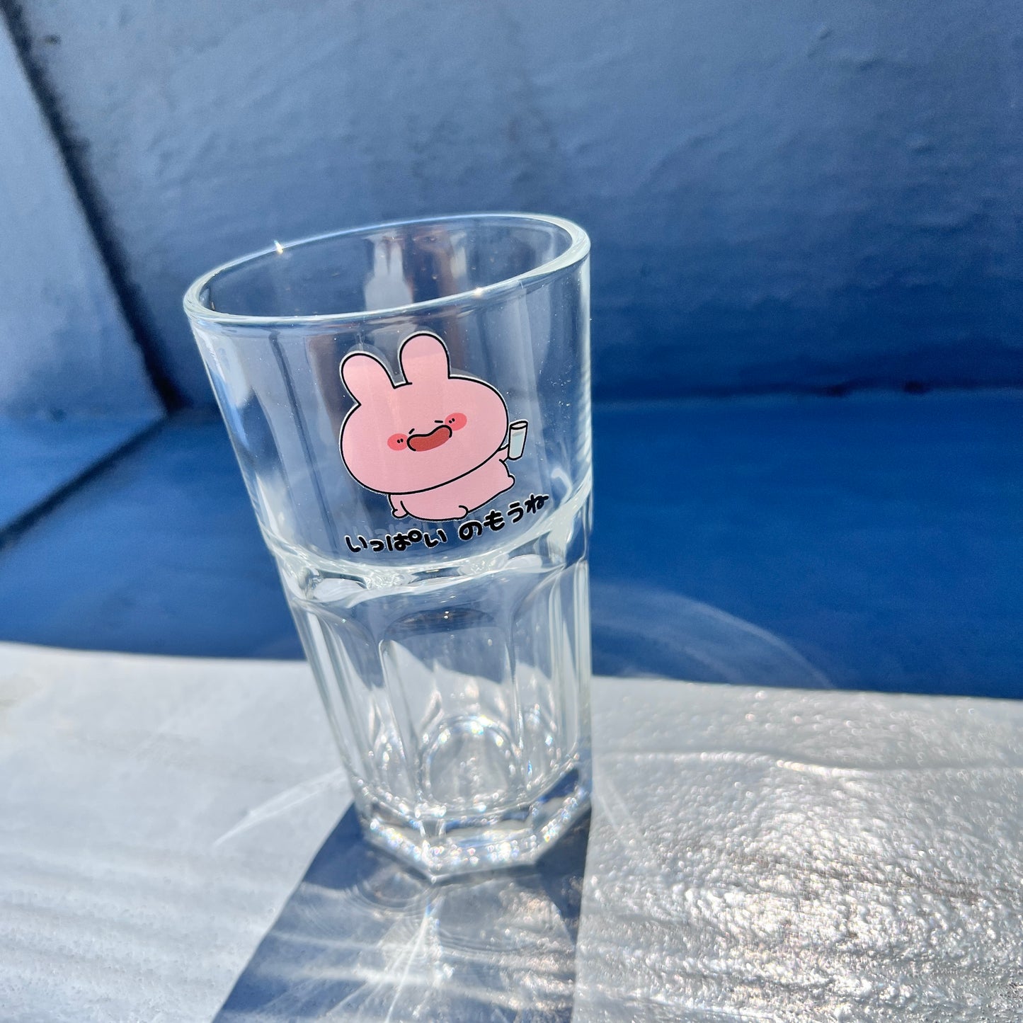 [ASAMIMICHAN] Buvez beaucoup♪ Verre de restaurant [Expédition fin septembre]