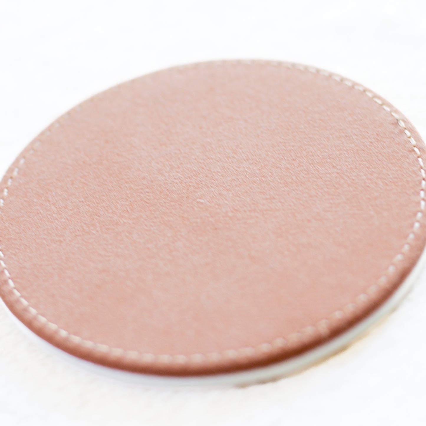 [ASAMIMI-CHAN 】Asahi Random PU Leather Coaster (4 types)【Shipping in mid-November】