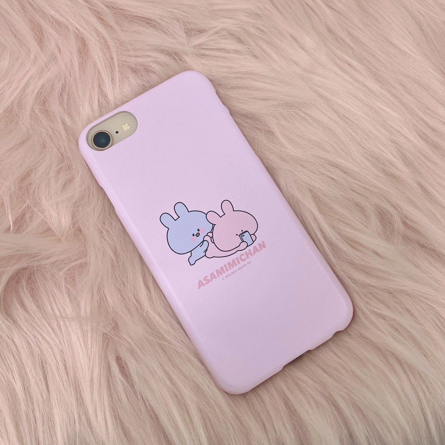 [Asamimi-chan] Matte type iPhone case (Asamimi BASIC 2023April) [Shipped in early June]