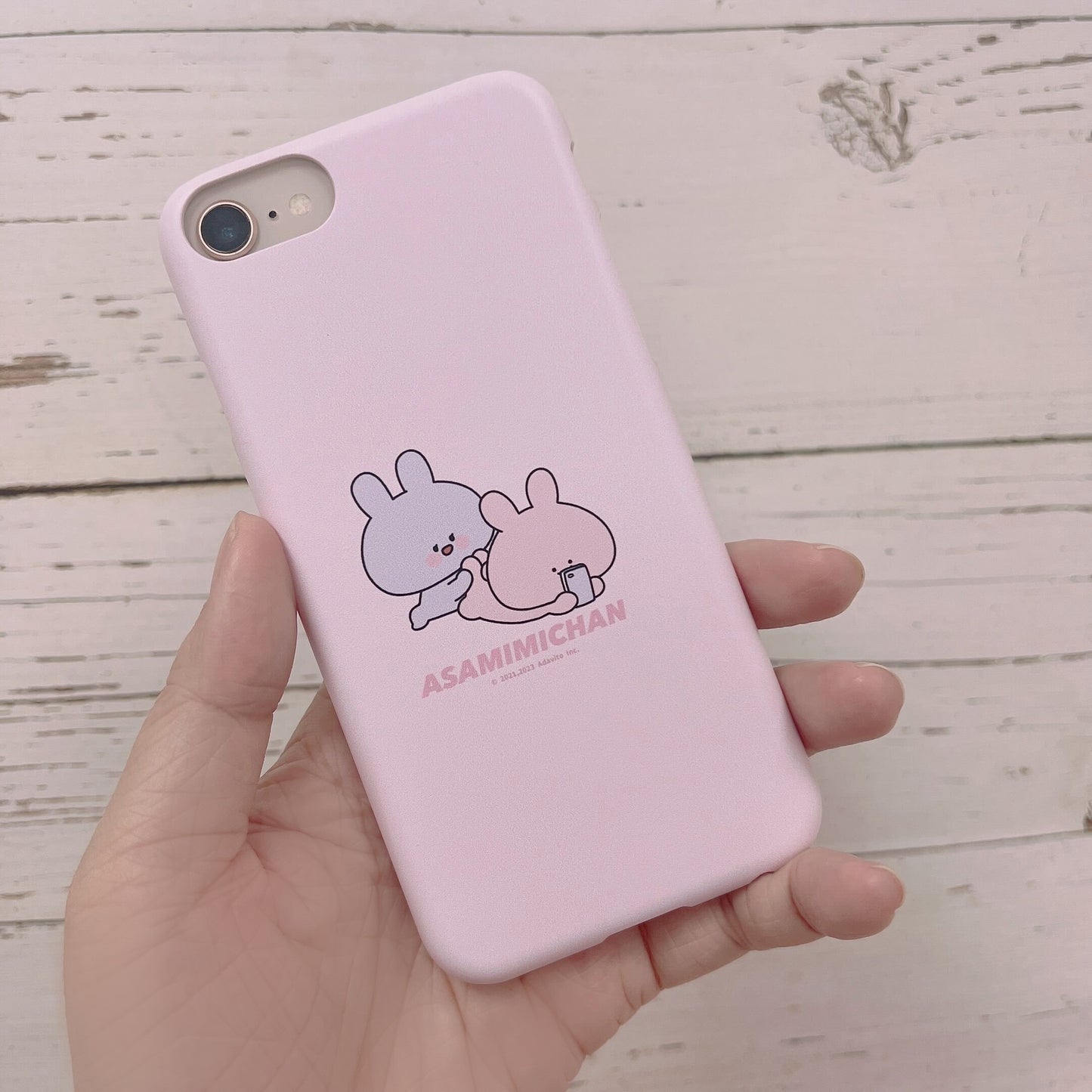 [Asamimi-chan] Matte type iPhone case (Asamimi BASIC 2023April) [Shipped in early June]