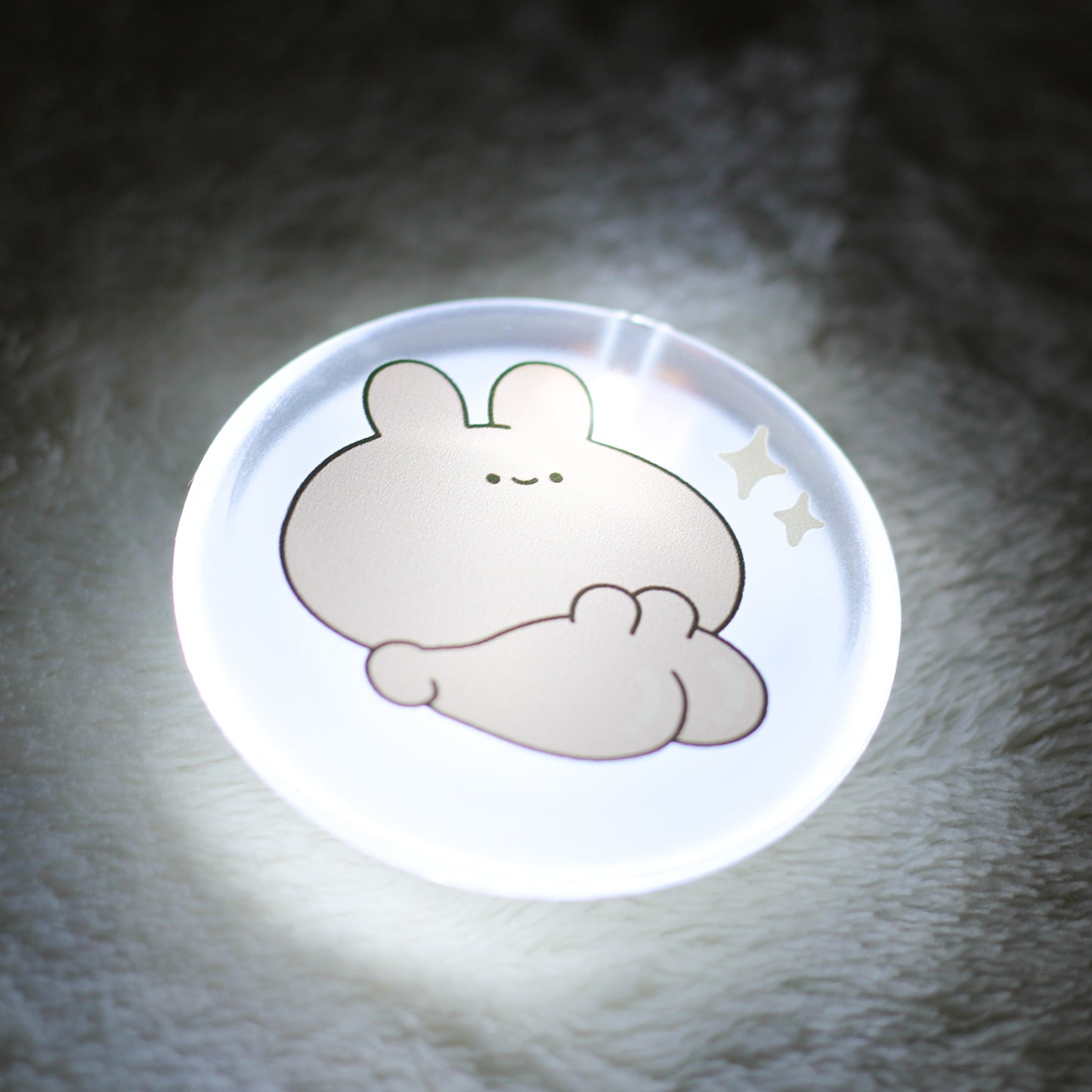 [ASAMIMI-CHAN ] Badge LED Tsurupika crosse [expédié mi-novembre]