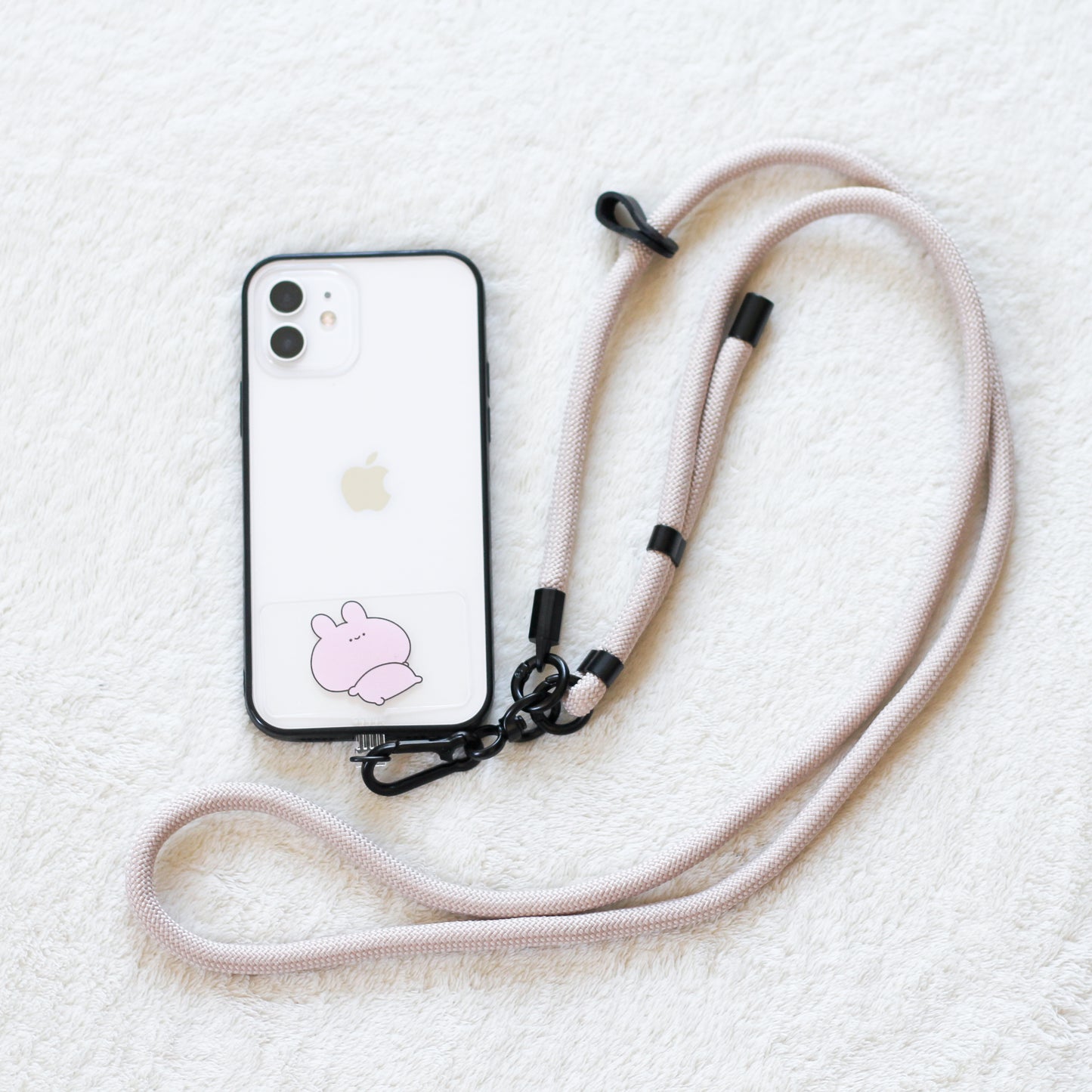 [ASAMIMI-CHAN ] Lazy Phone Tab (with strap) [Shipping in mid-November]