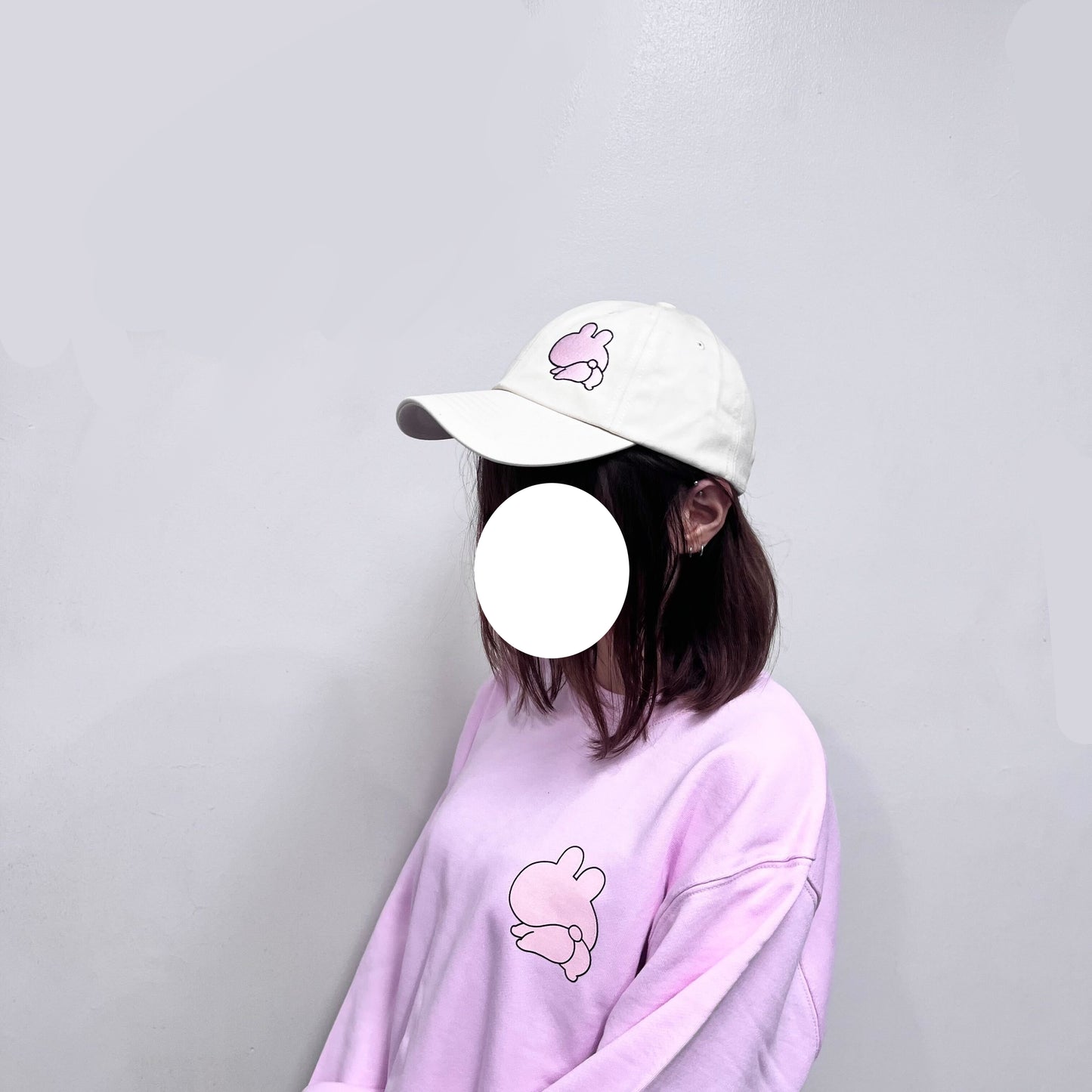 [ASAMIMI-CHAN 】Butt appeal❣ Embroidered cap [Shipping in mid-November]