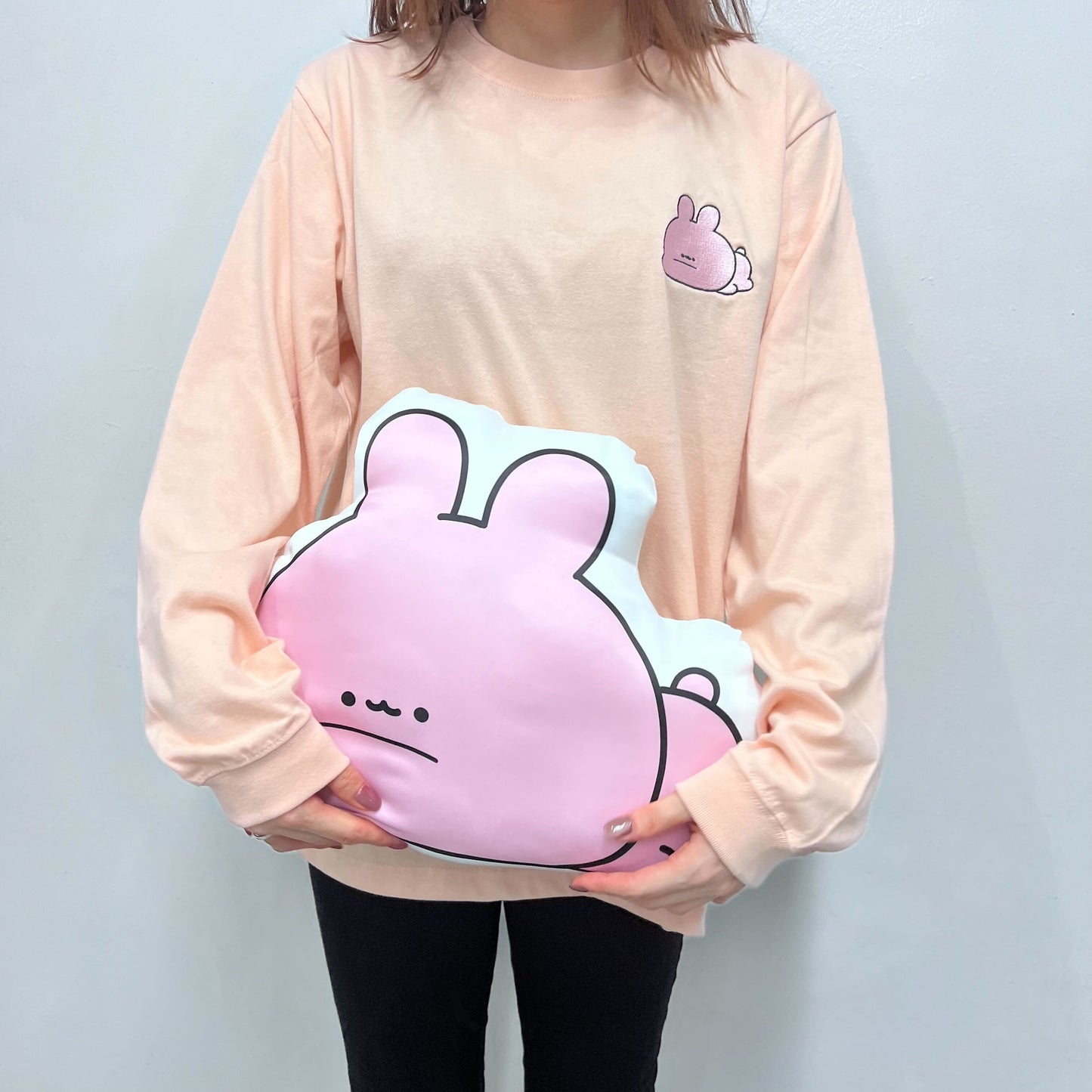 【あさみみちゃん】だらむに♡刺繍長袖Tシャツ【11月中旬発送】