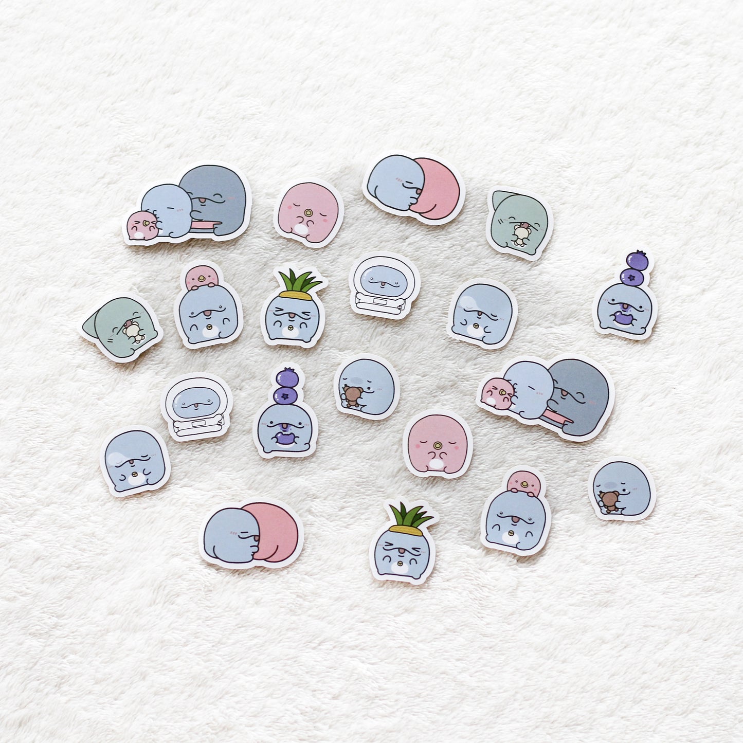 [OYAKOIRUKA ] Add a little something extra to your diary or letter! Flake stickers [Shipping in mid-November]