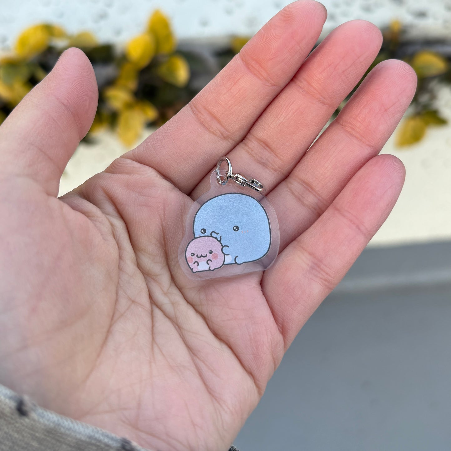 【親子イルカ】ランダムミニアクリルチャーム（全5種）【3月中旬発送】