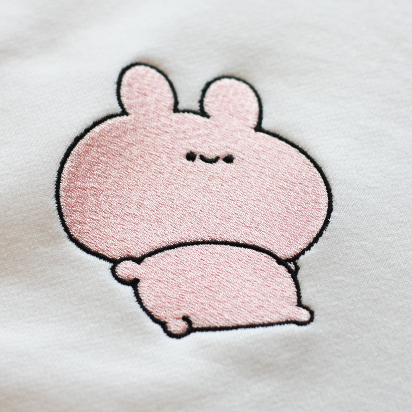 【あさみみちゃん】だらっと刺繍ジップパーカー【12月中旬発送】