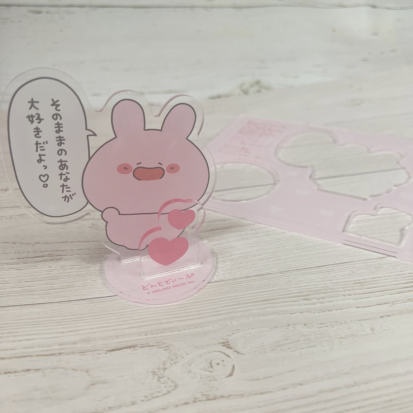 [Asamimi-chan] Acrylic stand plate type (Asamimi BASIC May) [Shipped in mid-July]