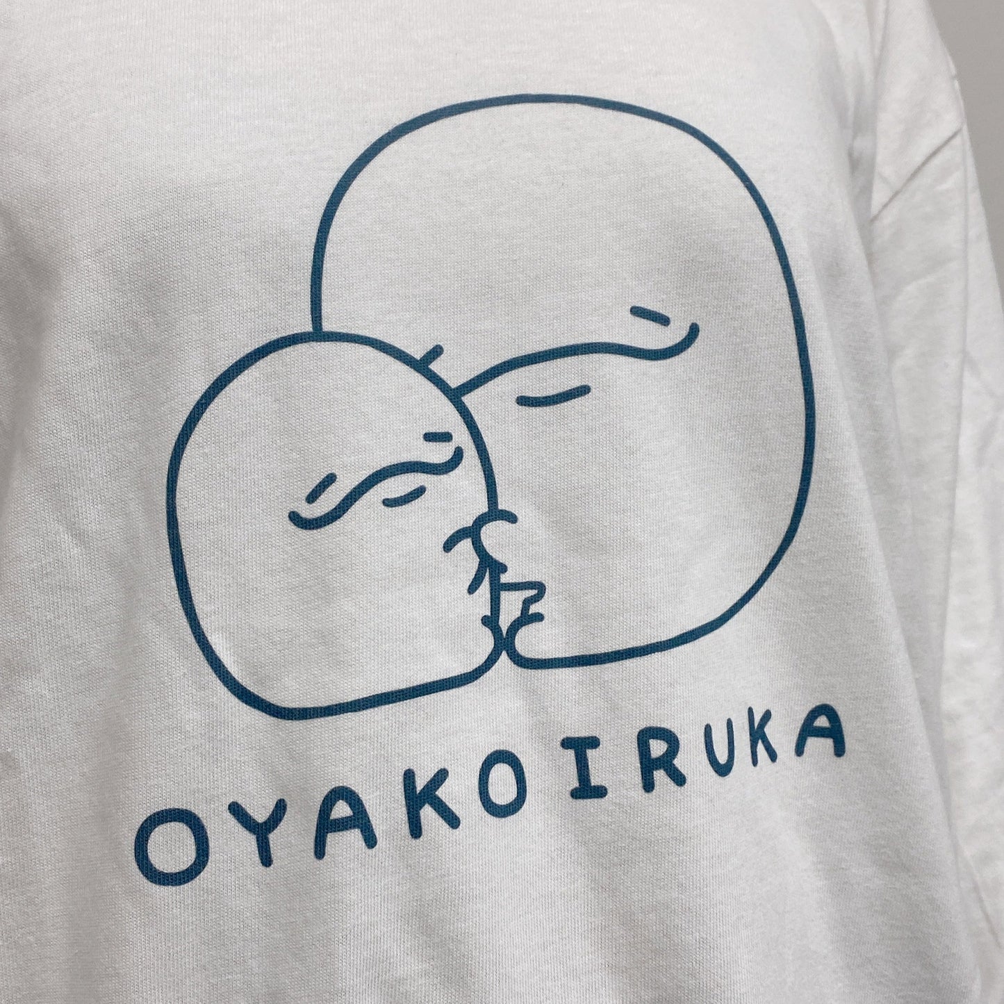 【親子イルカ】長袖ロングTシャツ【1月中旬発送】