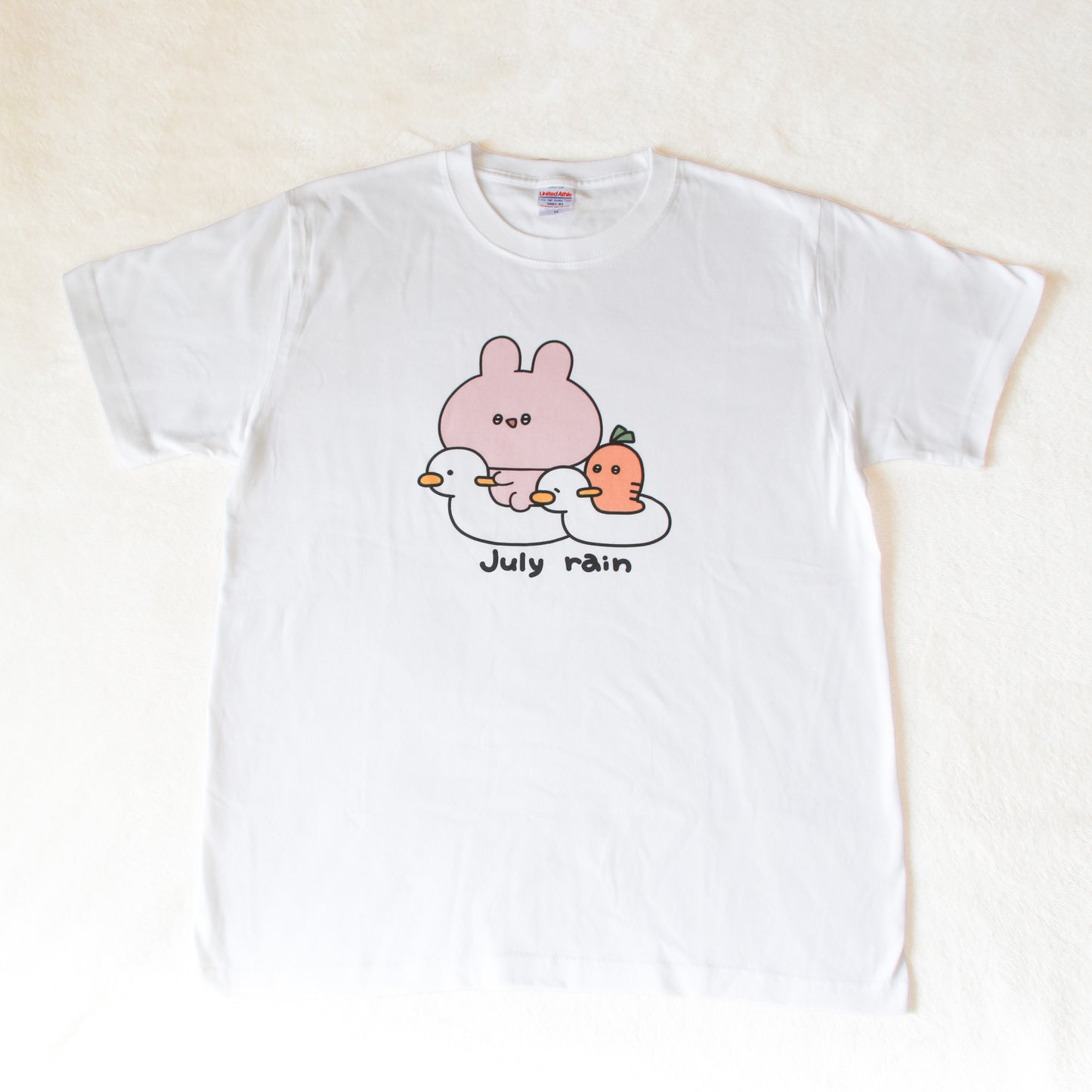 【あさみみちゃん】おまるの２人♪Tシャツ（7月の雨シリーズ）【1月下旬発送】