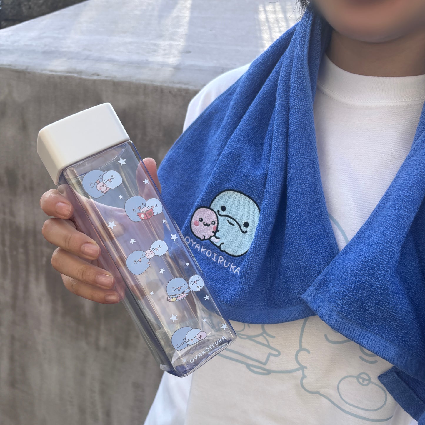 [OYAKOIRUKA] Quadratische Clear Bottle [Versand Ende Mai]