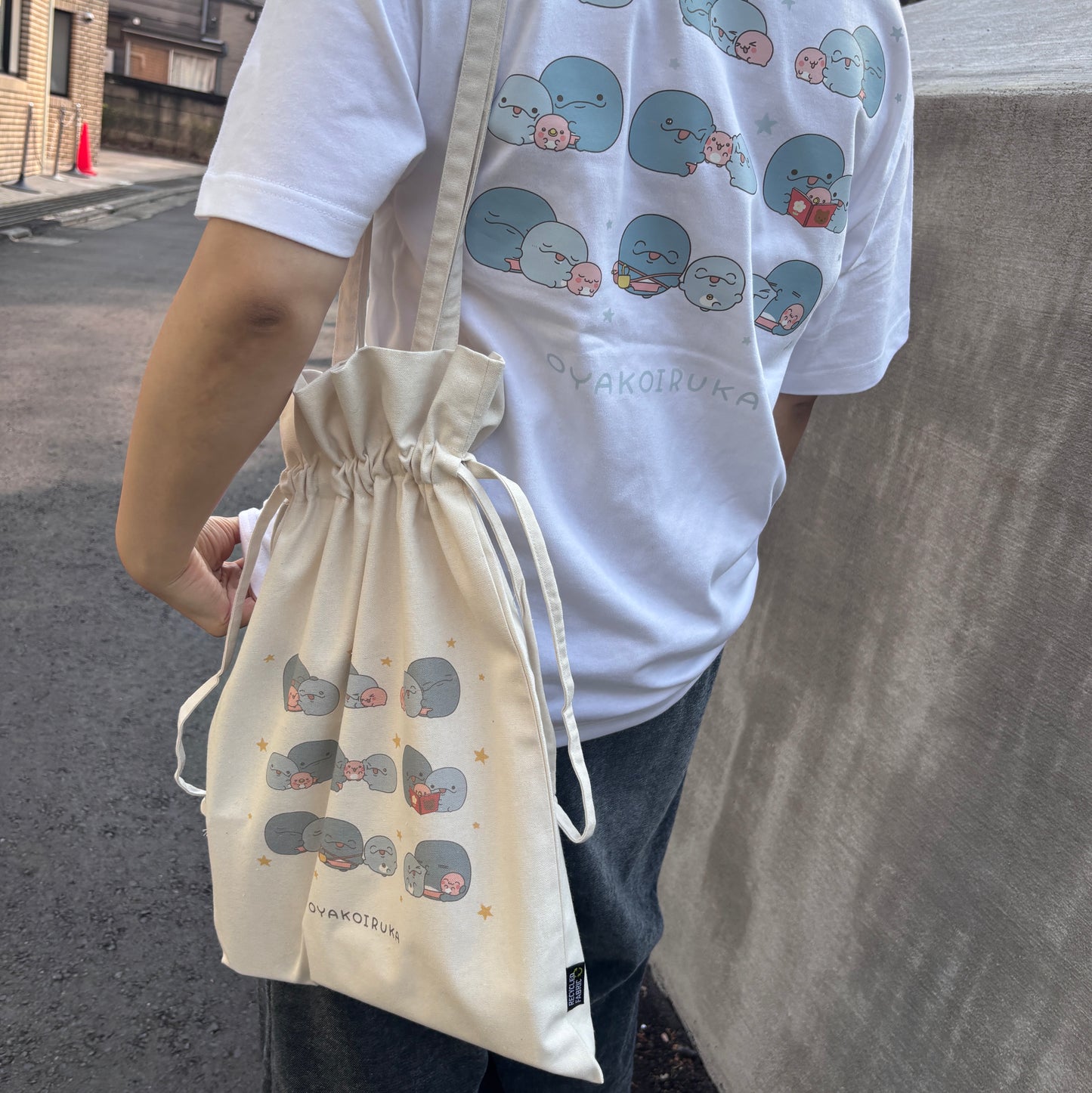 [OYAKOIRUKA] Sac à cordon [Expédition fin mai]