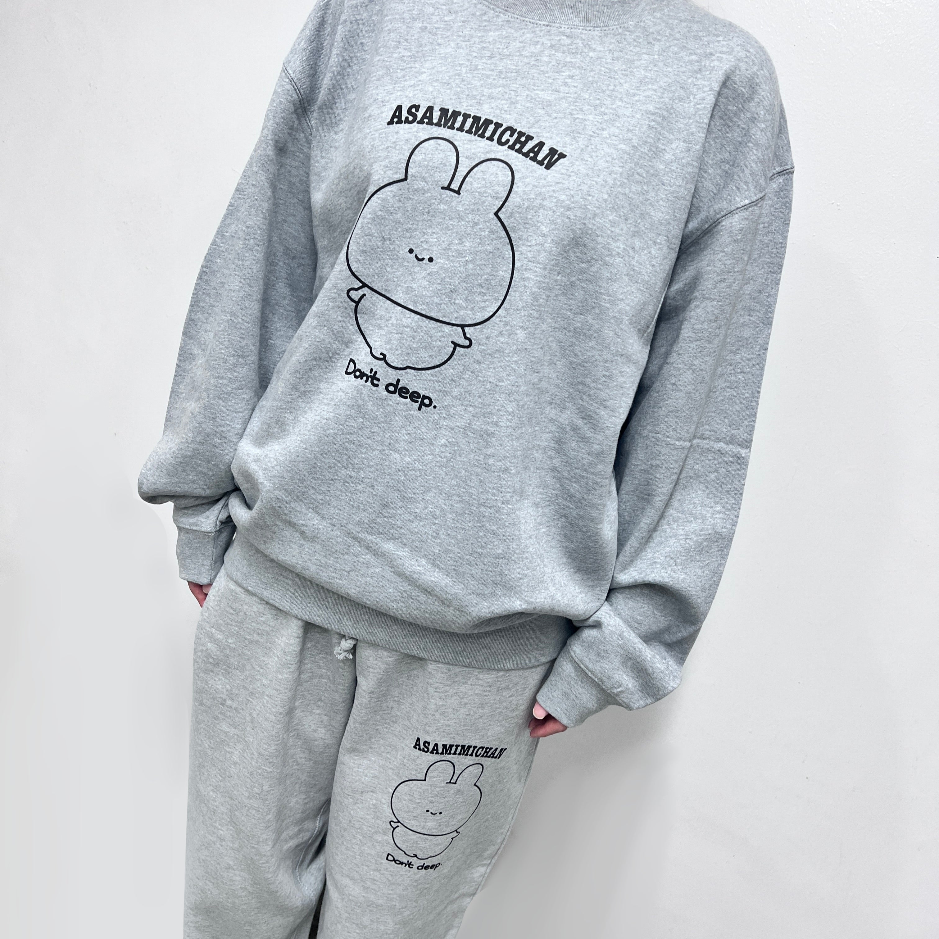 ASAMIMICHAN] Don't deep sweatshirt – SimpleSideMascots (SaiMas