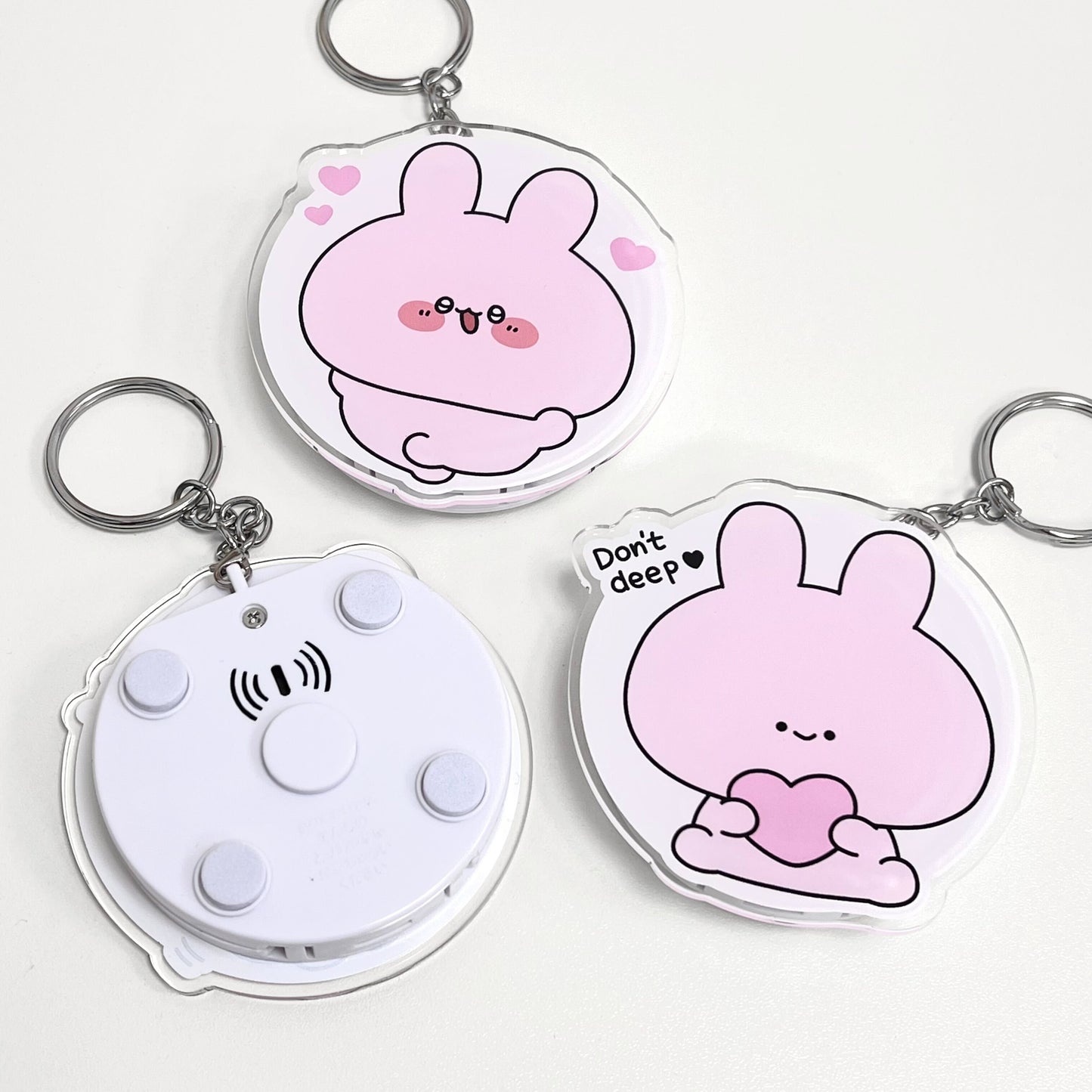 [ASAMIMI-CHAN] Key chain with voice (don't deep) (ASAMIMI BASIC 2024 March)