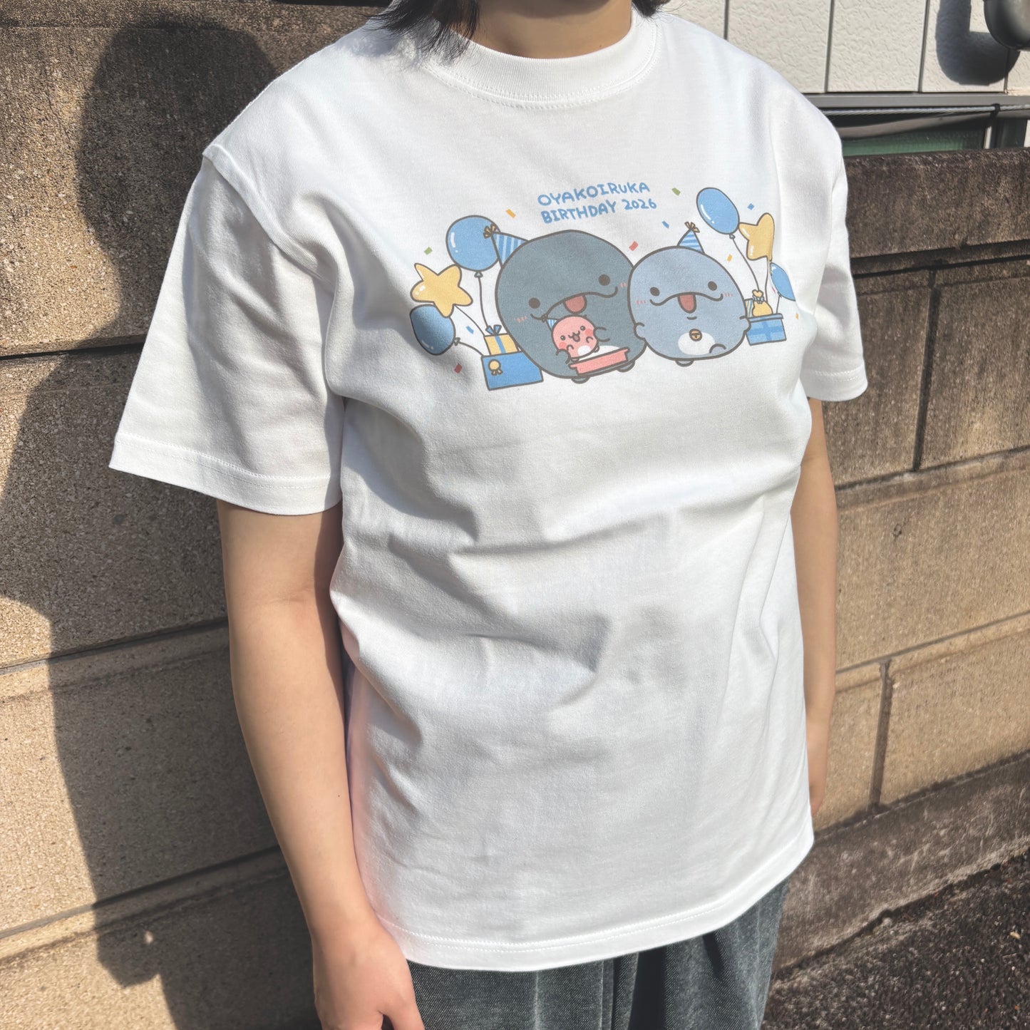 [OYAKOIRUKA] Anniversaire OYAKOIRUKA♪ T-shirt [Expédition fin juin]