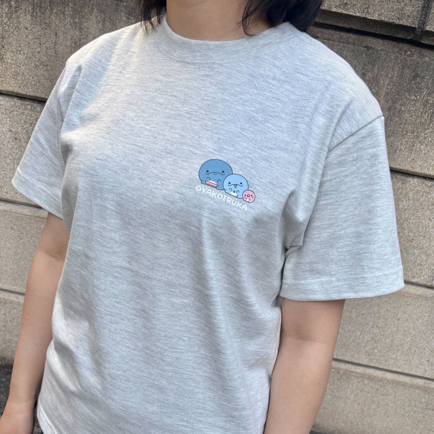 [OYAKOIRUKA] Beidseitig bedrucktes T-Shirt [Versand Ende Juli]
