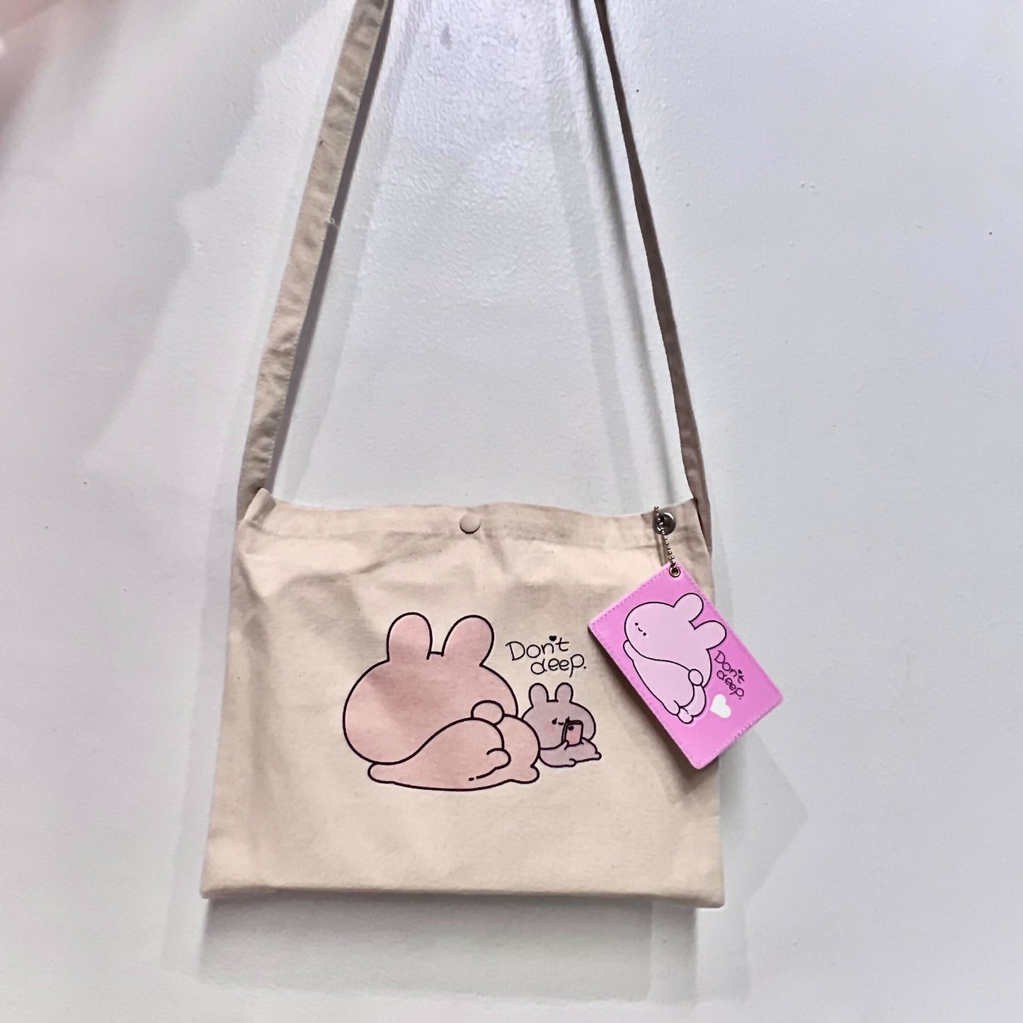 [Asamimi-chan] Spingi! Borsa con occhielli [spedita a metà giugno] (ASAMIMI BASIC 2024 APRILE)