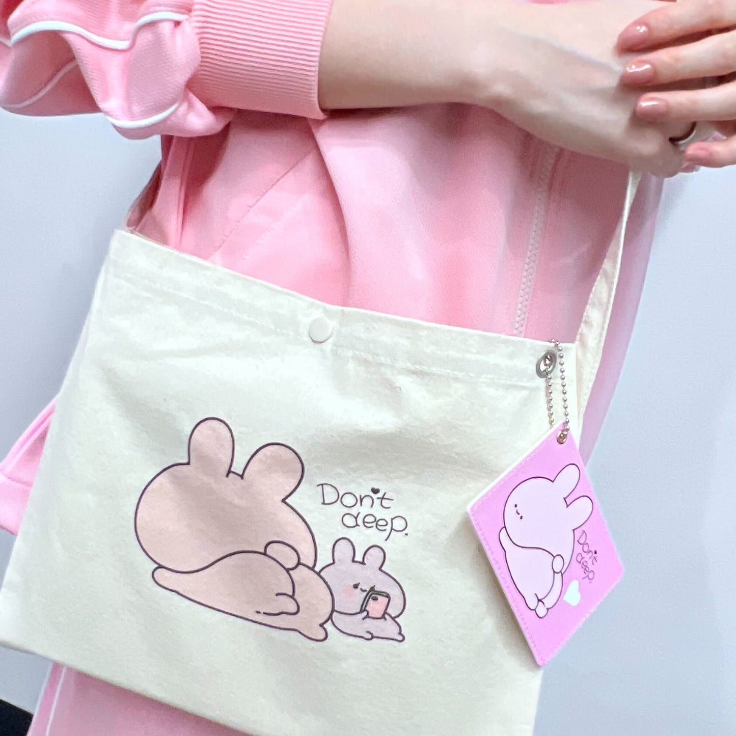 [Asamimi-chan] Spingi! Borsa con occhielli [spedita a metà giugno] (ASAMIMI BASIC 2024 APRILE)