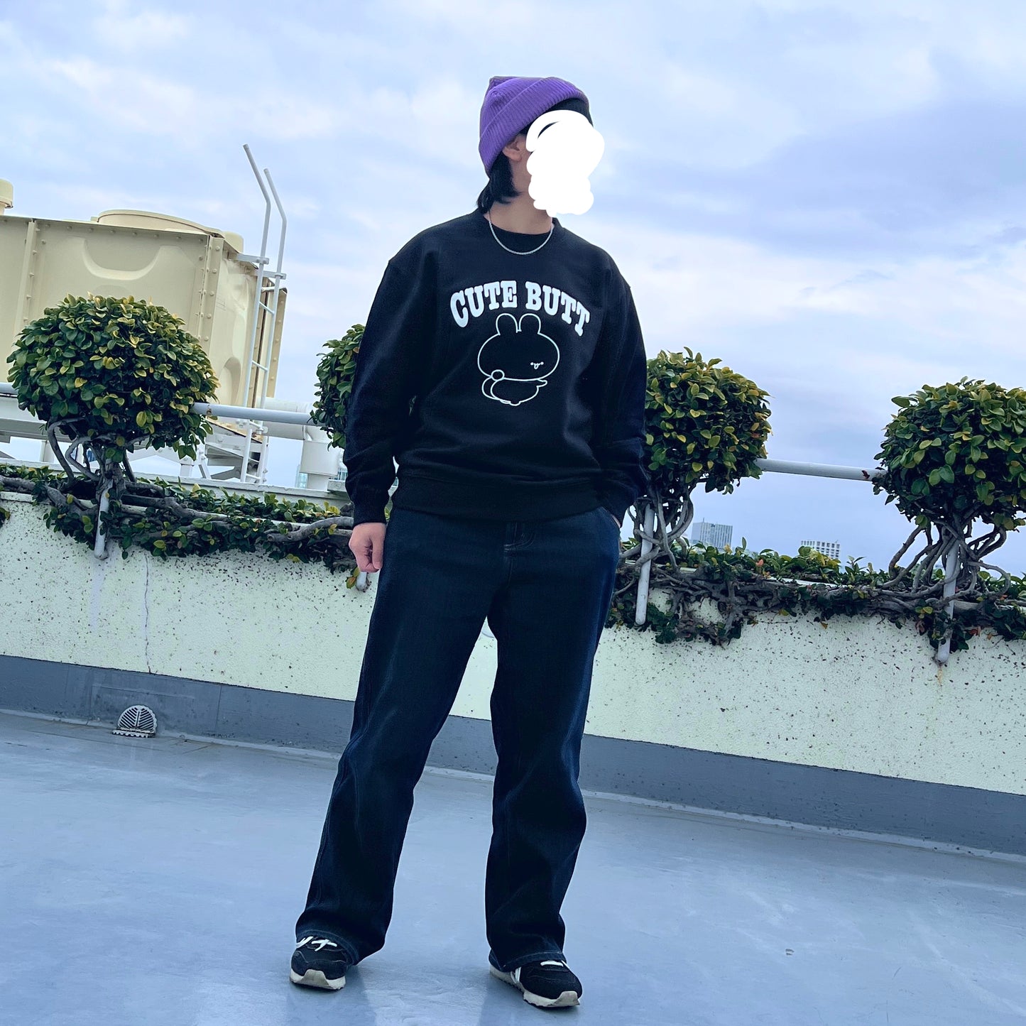 [ASAMIMICHAN] Felpa CUTE BUTT [Spedizione a metà febbraio]