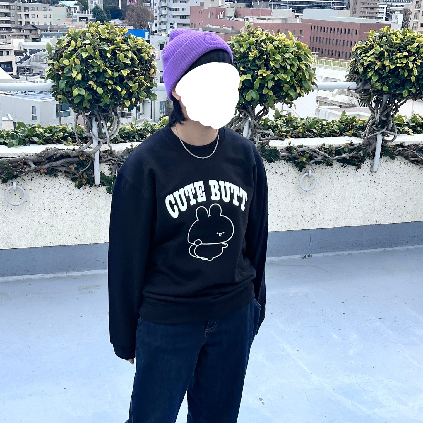 [ASAMIMICHAN] Felpa CUTE BUTT [Spedizione a metà febbraio]