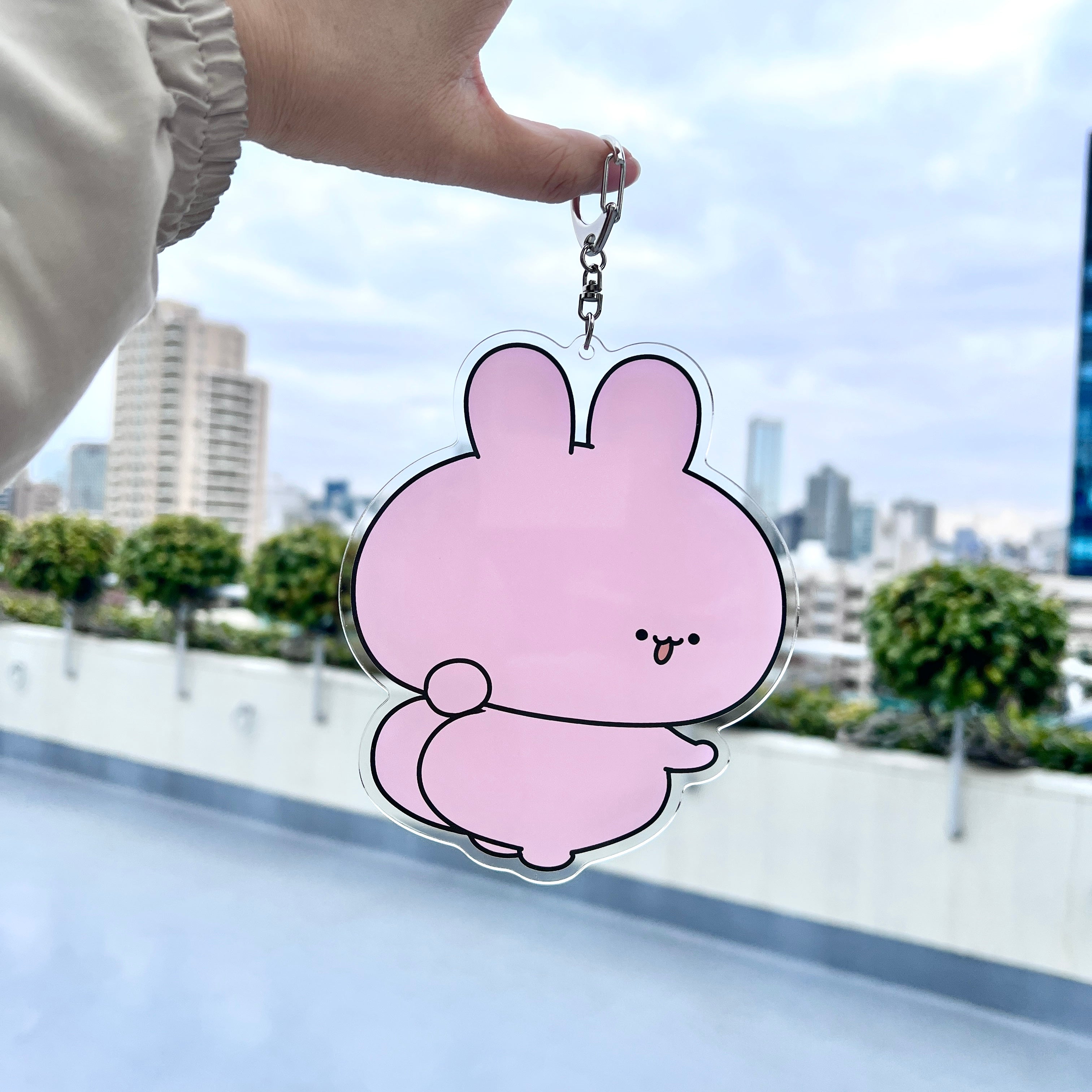ASAMIMICHAN] Super Oversized Acrylic Keychain [Shipping in mid