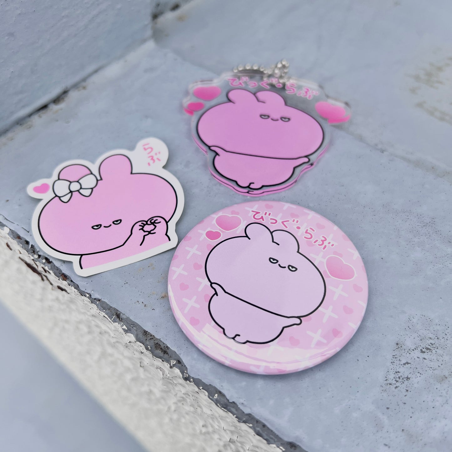 [ASAMIMICHAN] Magnete in latta casuale che trasmette amore con gli occhi socchiusi, con segreto♪ (3 tipi in totale) [Spedizione a metà febbraio]