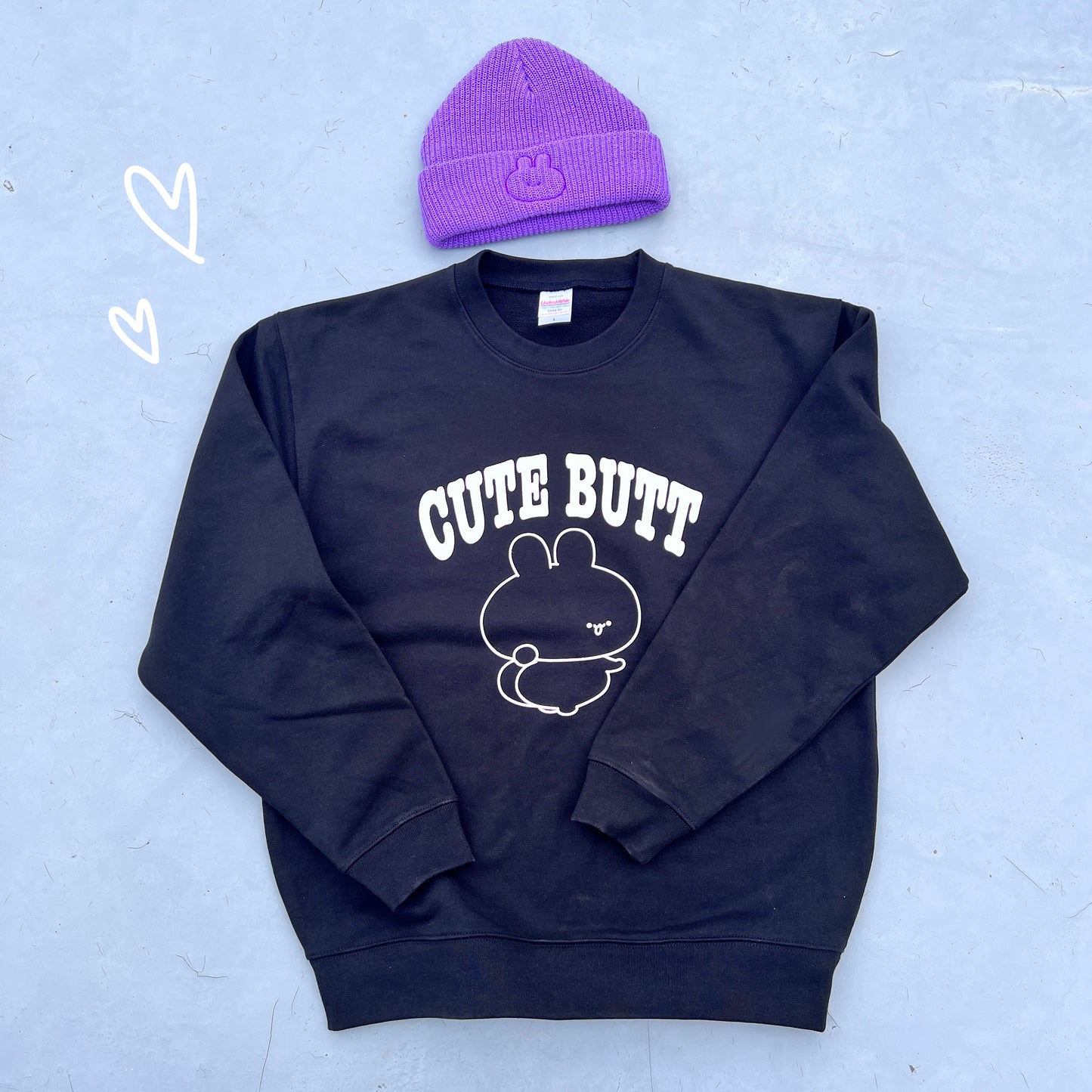 [ASAMIMICHAN] Felpa CUTE BUTT [Spedizione a metà febbraio]